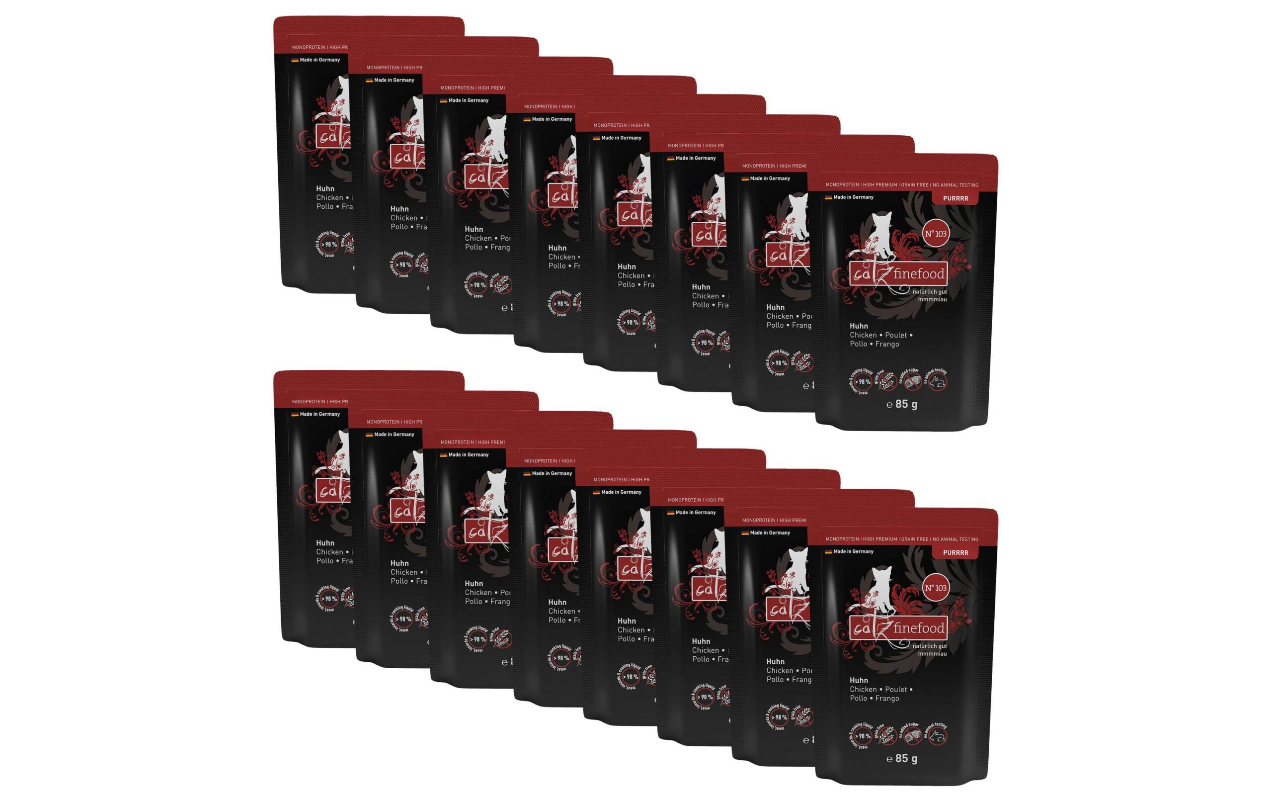 catz finefood Purrrr No.103 Huhn 16x85g Kit