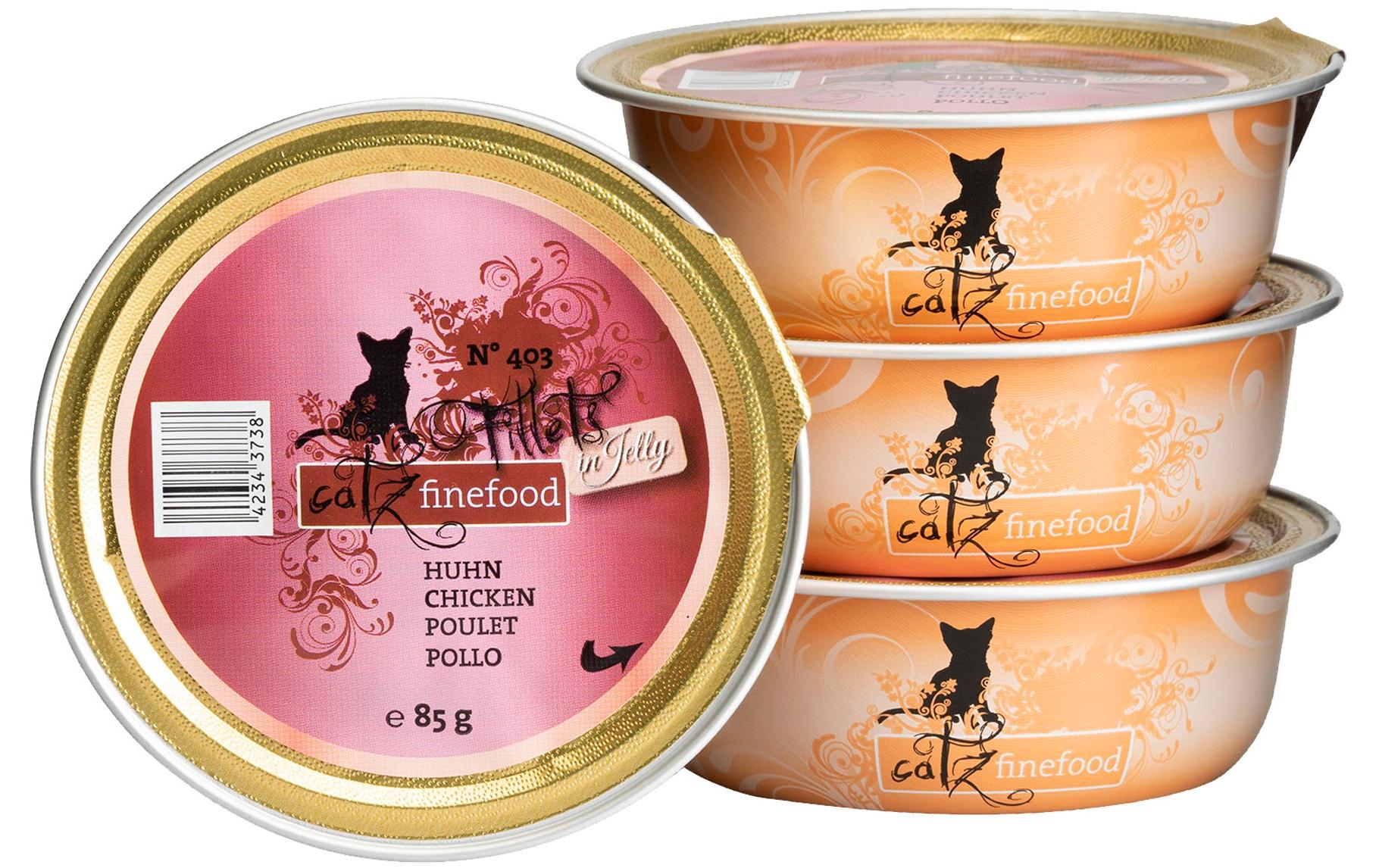 catz finefood Fillets No.403 12x85g Kit Huhn – Bild 3