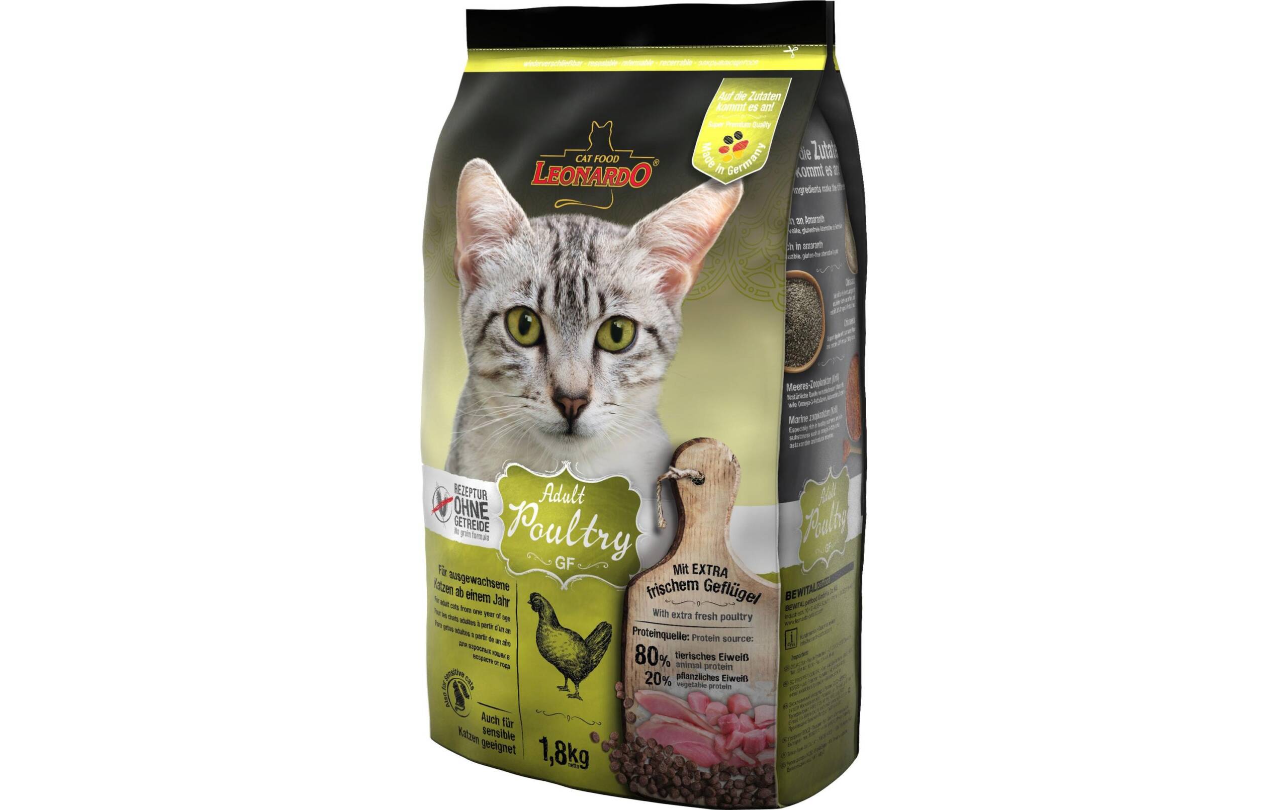 Leonardo Trockenfutter Adult Geflügel 1.8kg