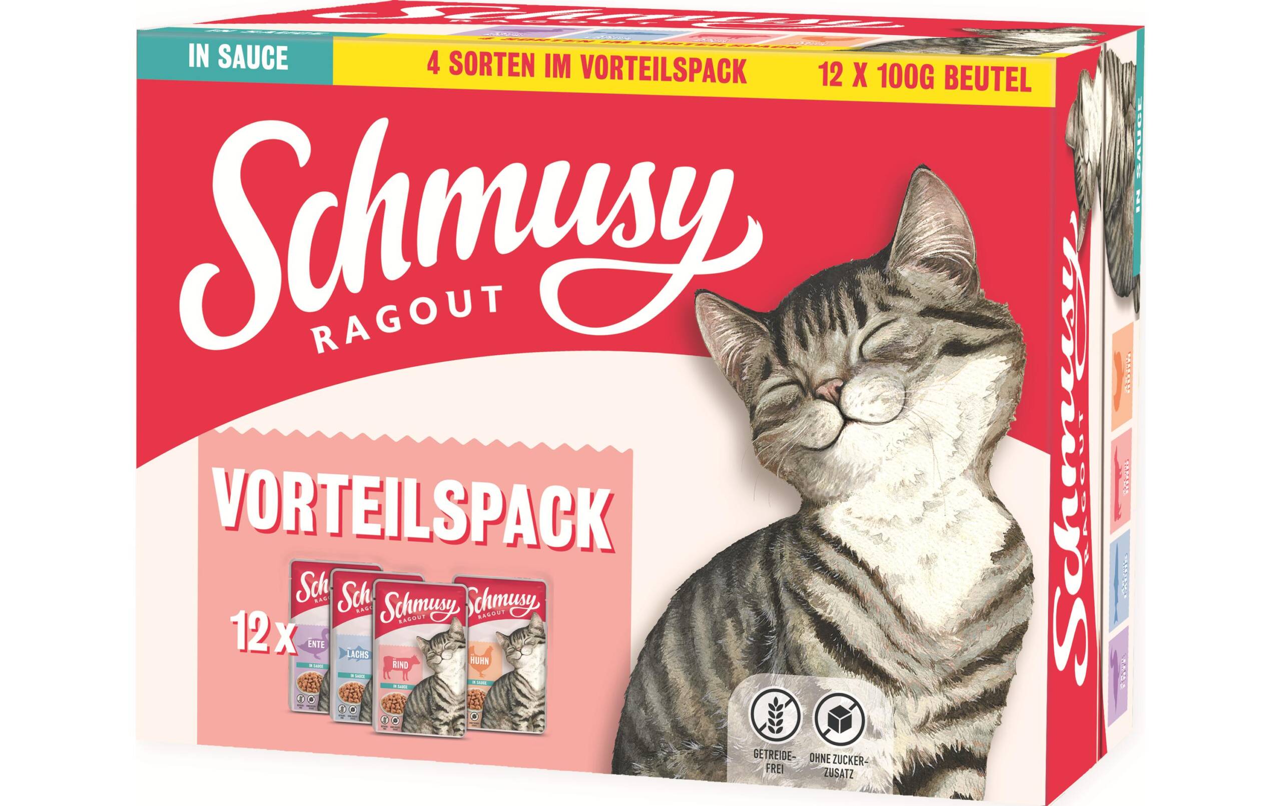 Schmusy Ragout Multipack Sauce 12x100g Beutel