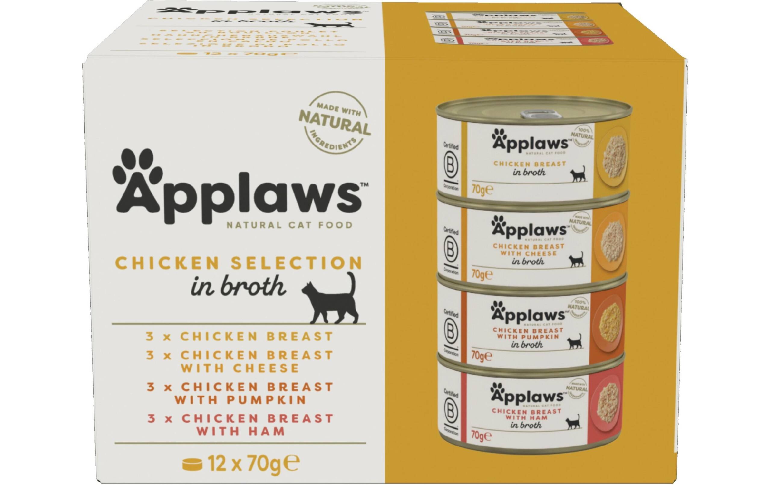 Applaws Dosen Huhn Collection Multipack 12 x 70g