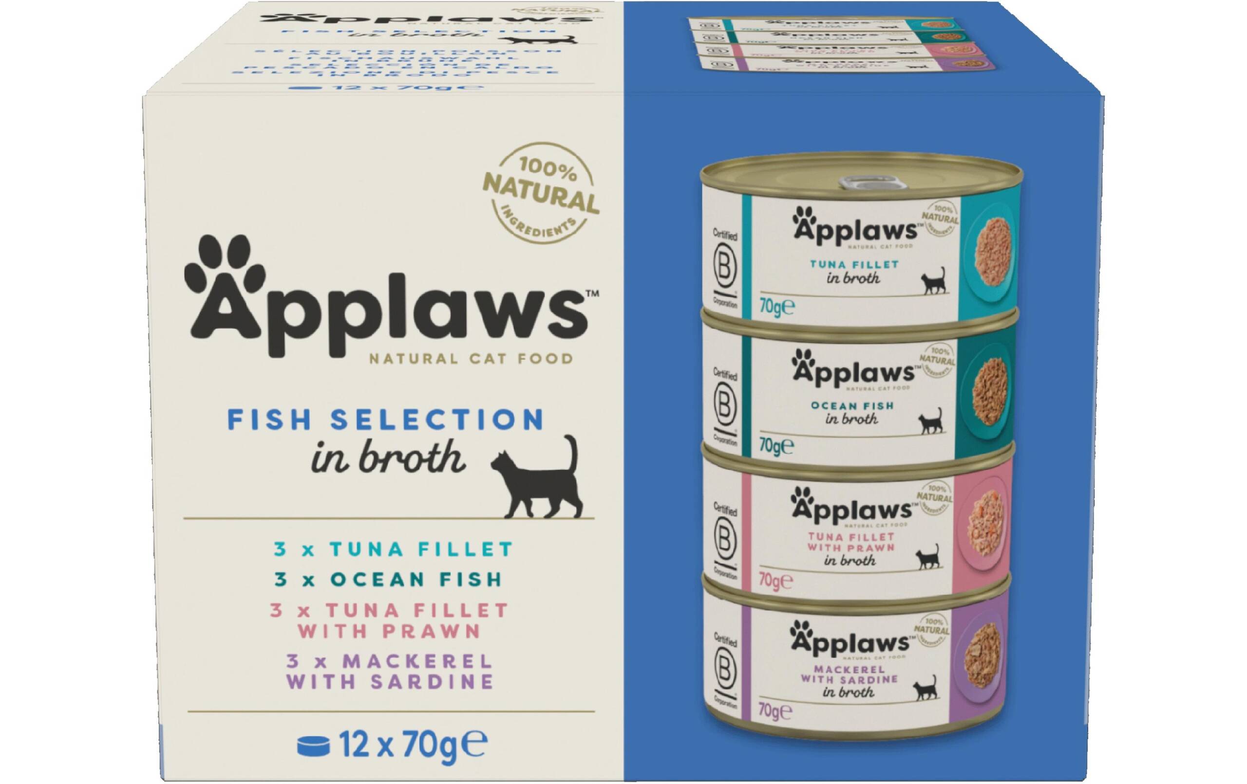 Applaws Dosen Fisch Collection Multipack 12 x 70g