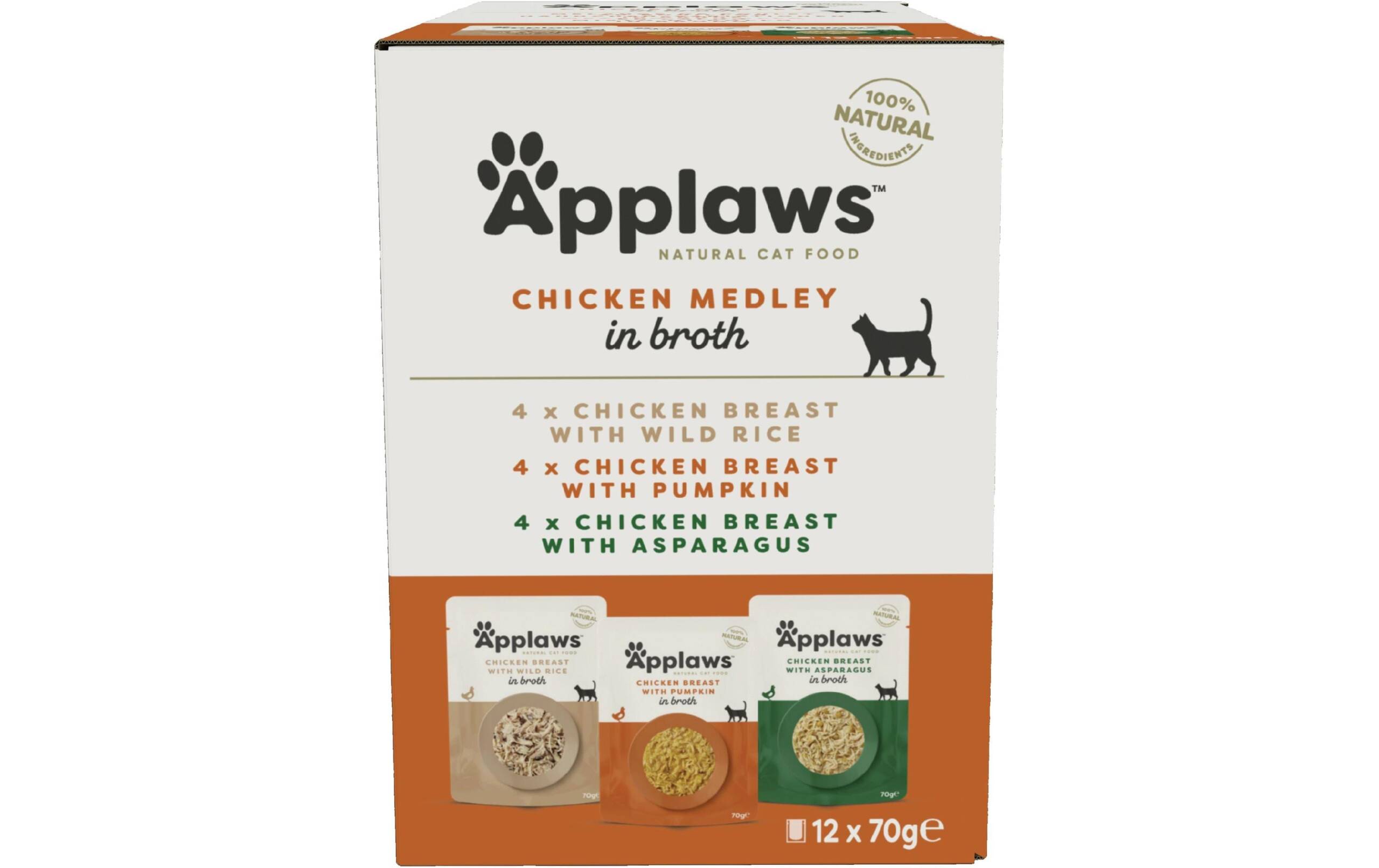 Applaws Pouch Huhn Multipack 12 x 70g