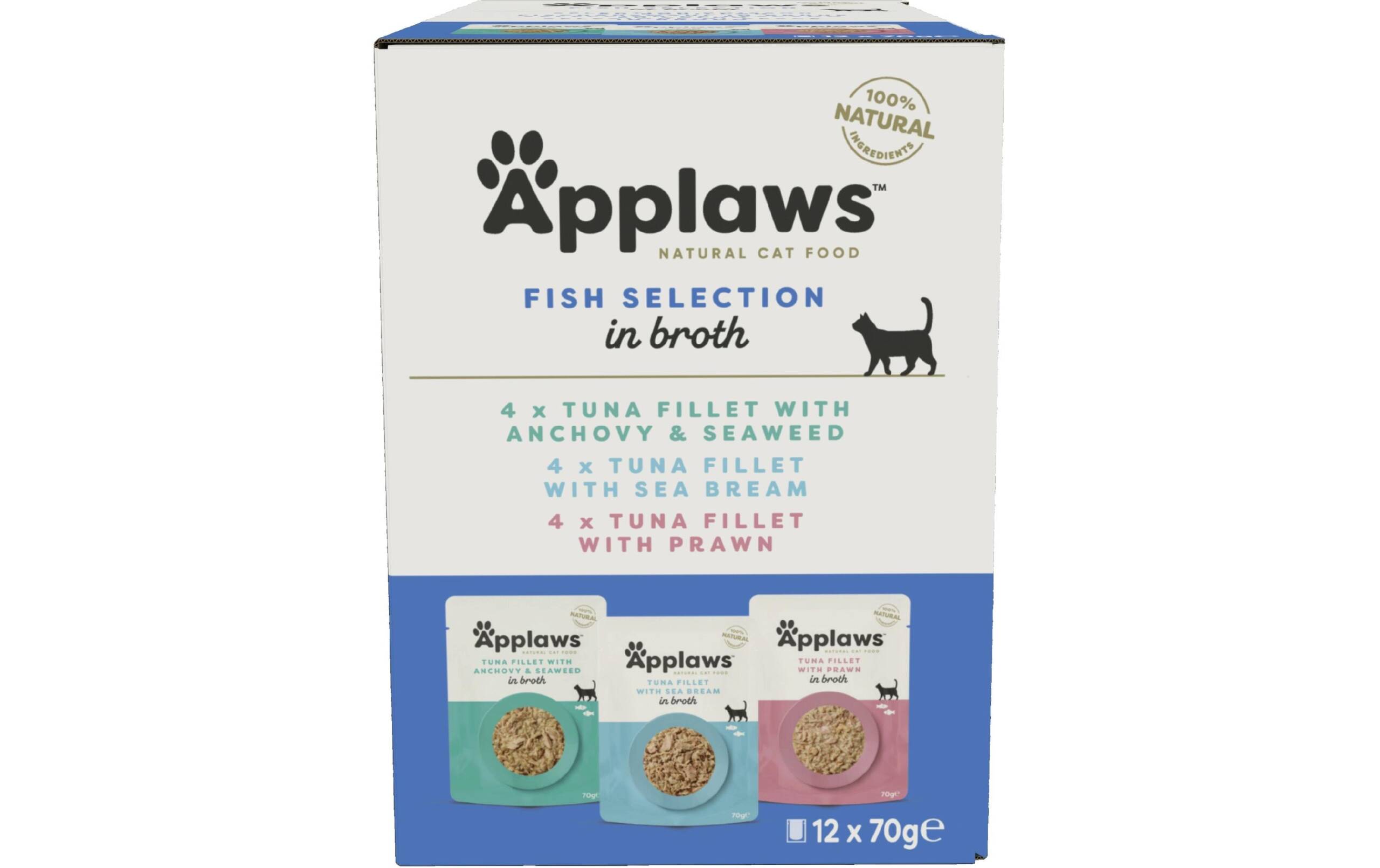 Applaws Pouch Fisch Multipack 12 x 70g – Bild 2