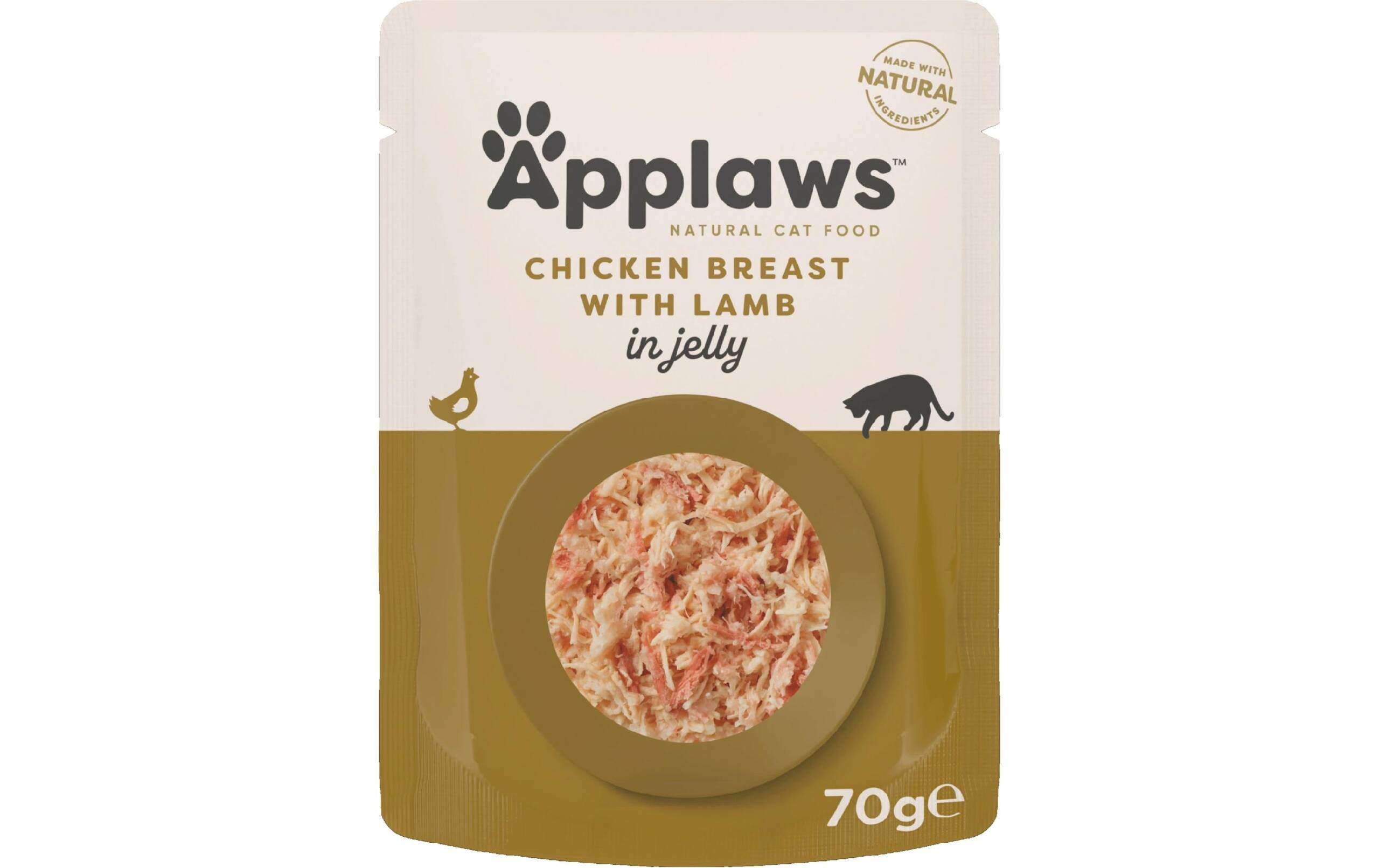 Applaws Pouch Hühnchen & Lamm in Gelée 70g