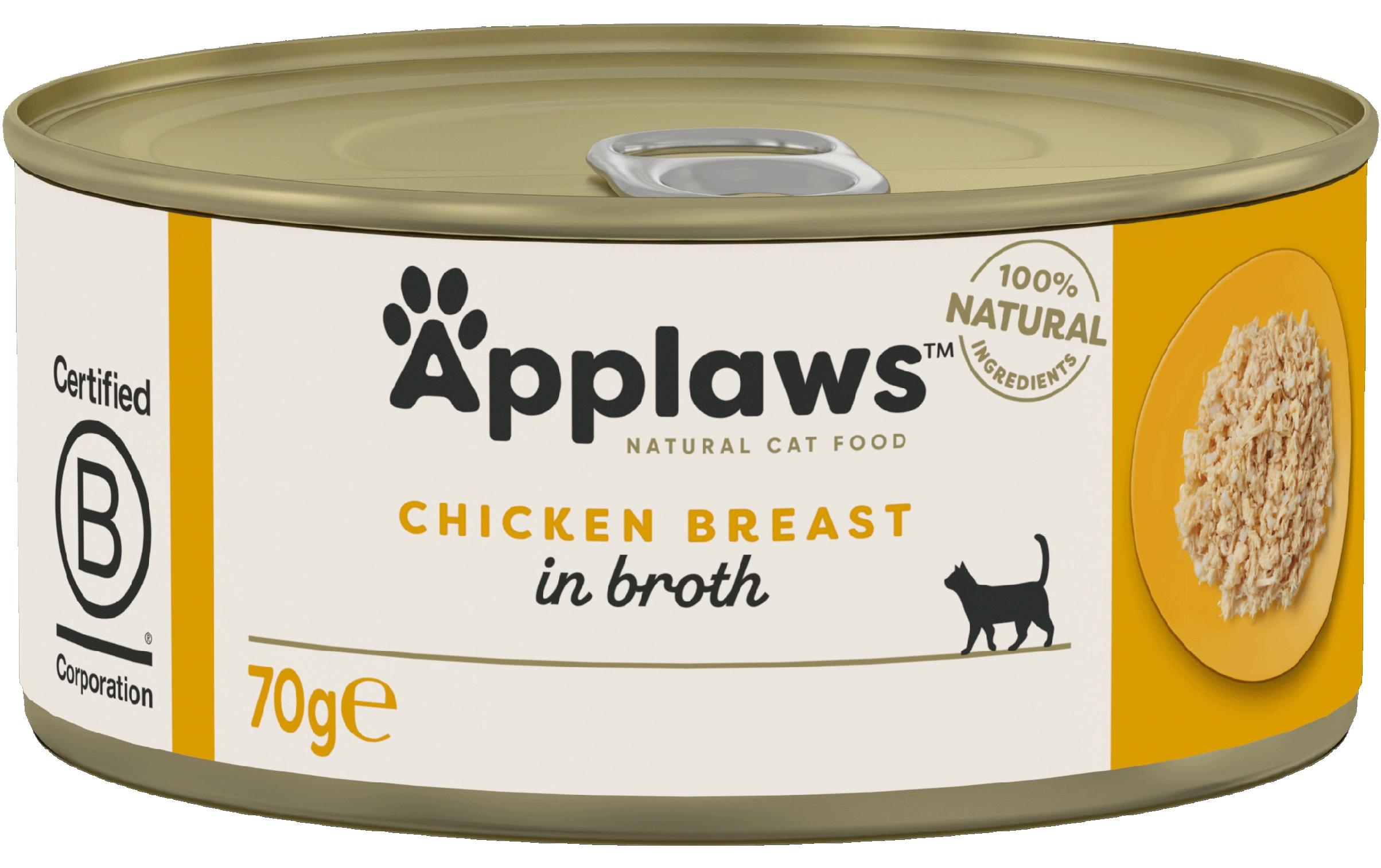 Applaws Dose Hühnchenbrust in Brühe 156g – Bild 2