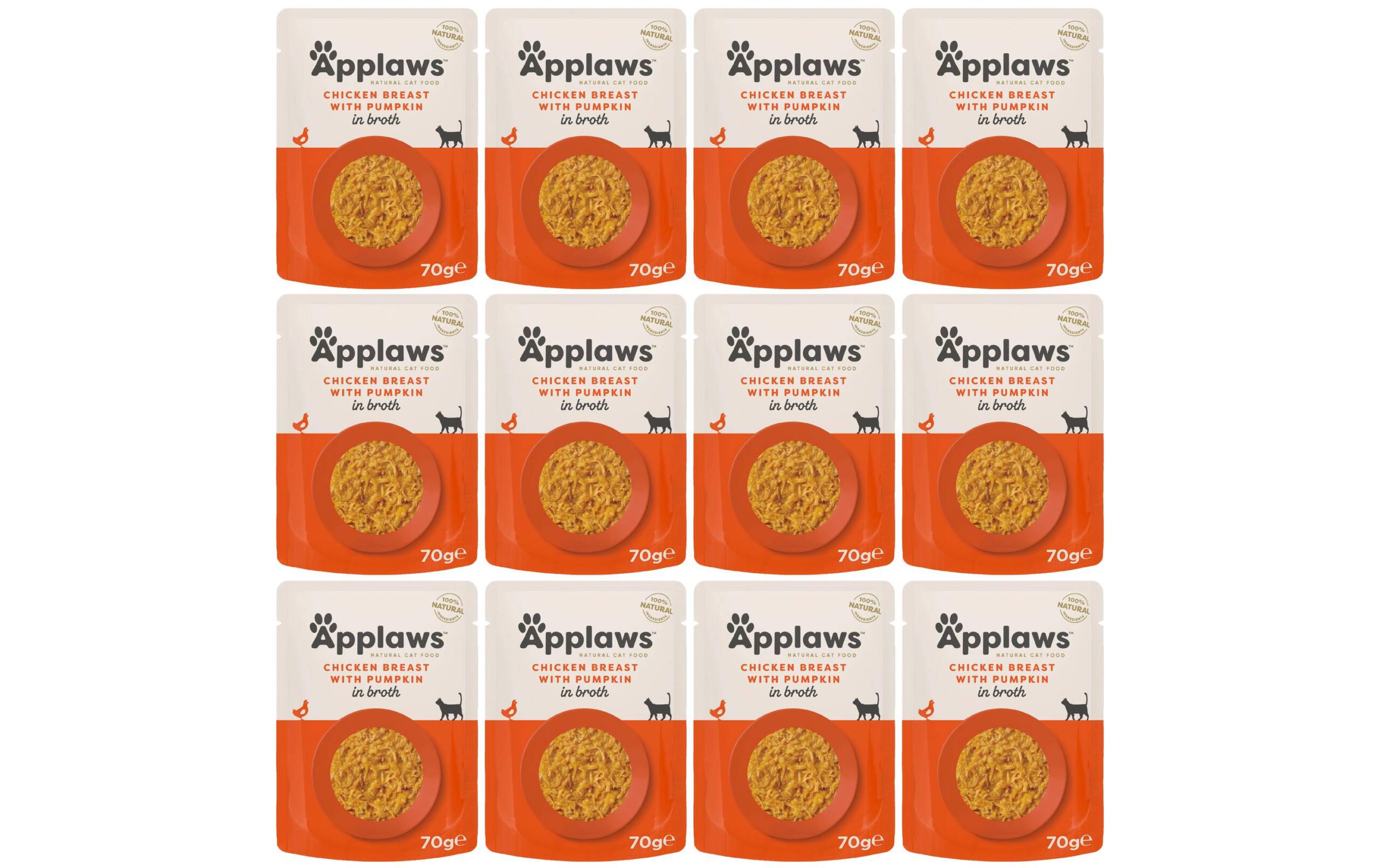 Applaws Pouch Huhn & Kürbis Kit 12x70g