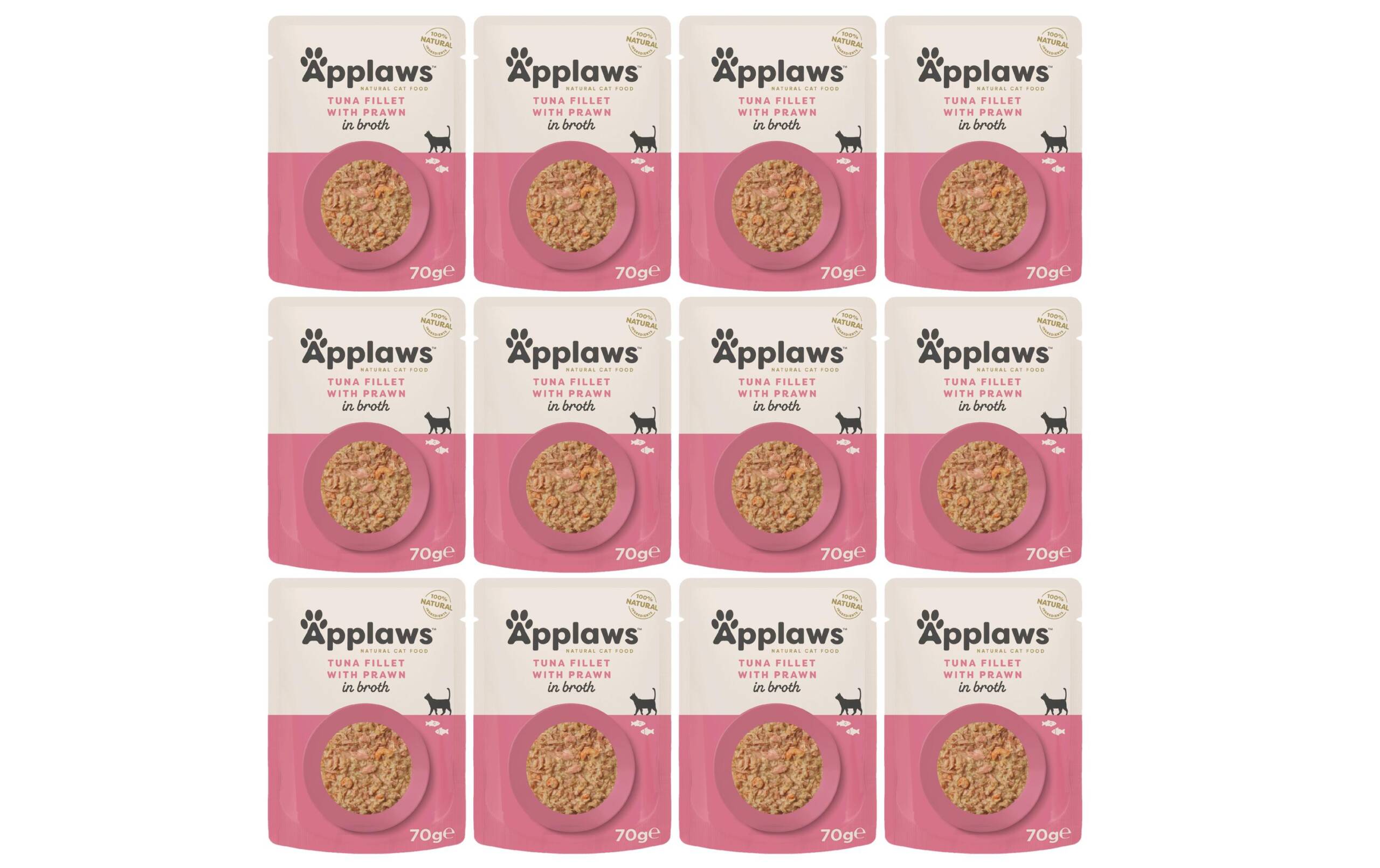 Applaws Thunfisch & Pazifik-Garnelen Kit 12x70g