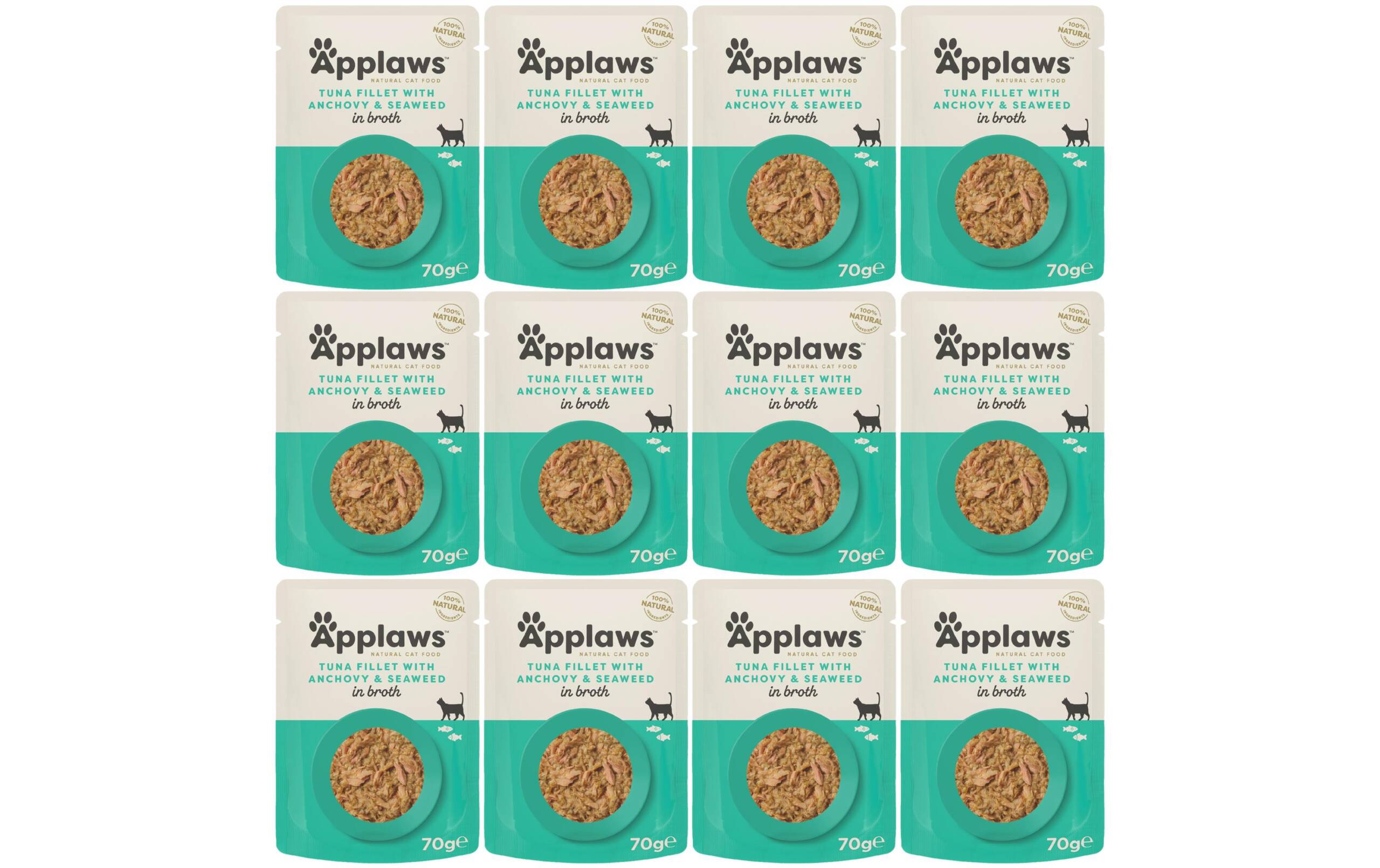 Applaws Pouch Thunfisch & Sardellen Kit 12x70g