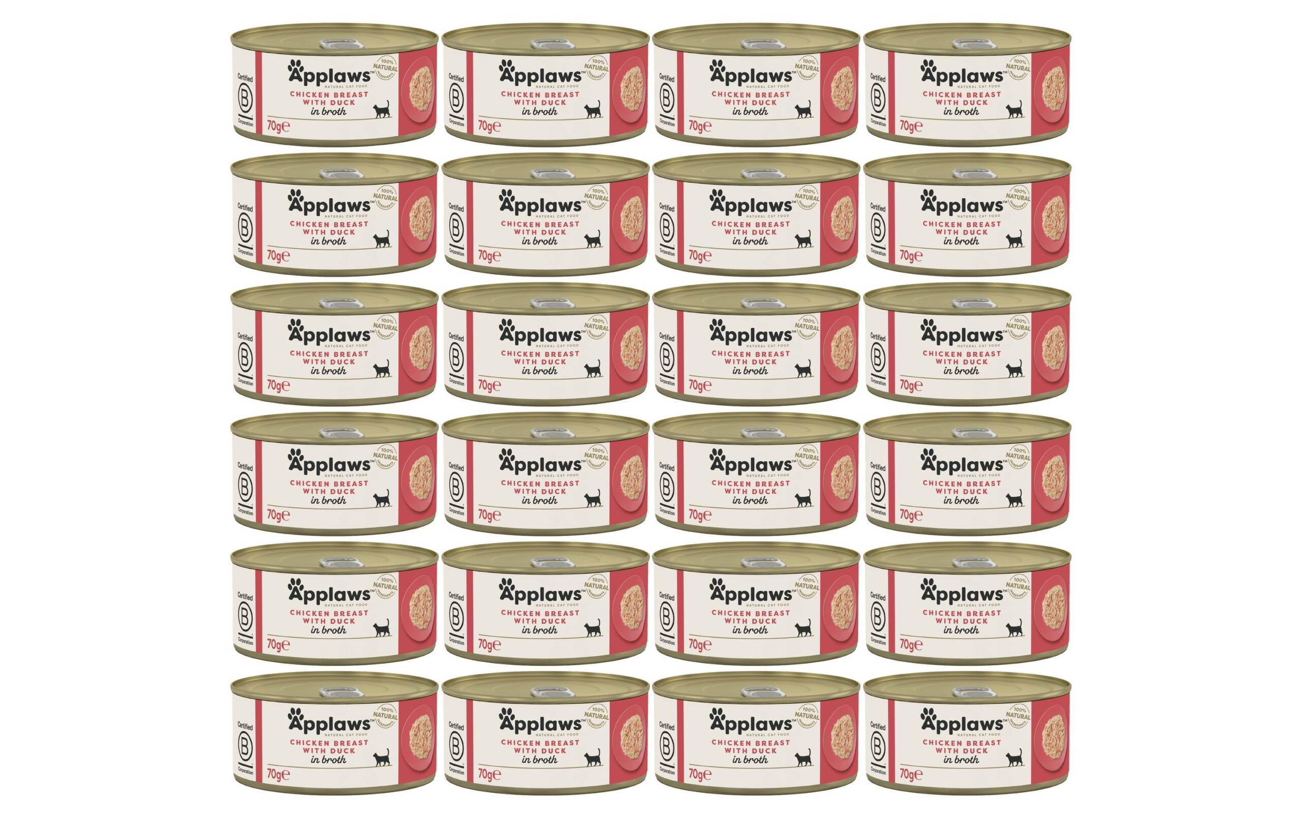 Applaws Dose Hühnerbrust & Ente Kit 24x70g