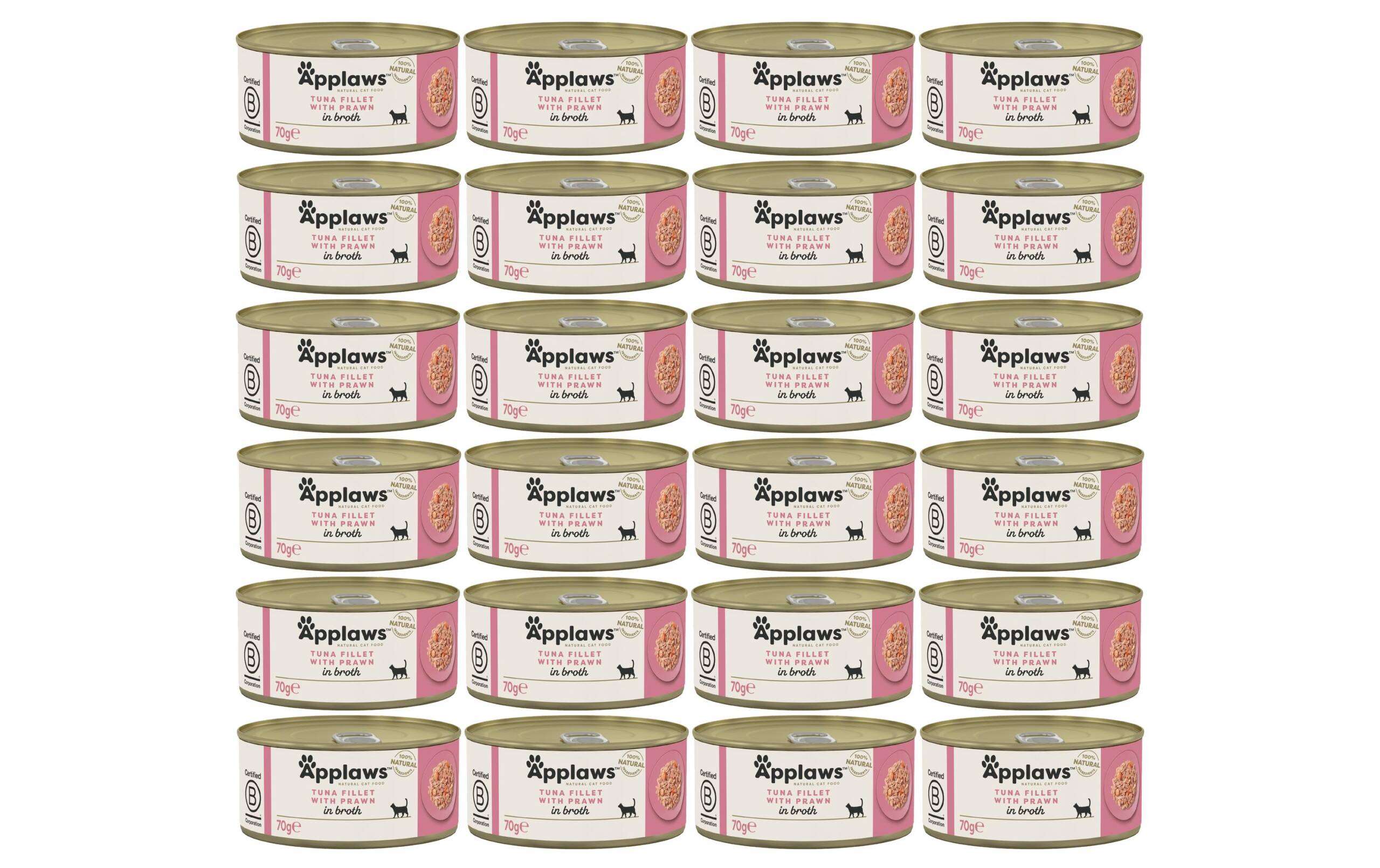Applaws Dose Thunfischfilet & Garnelen Kit 24x70g