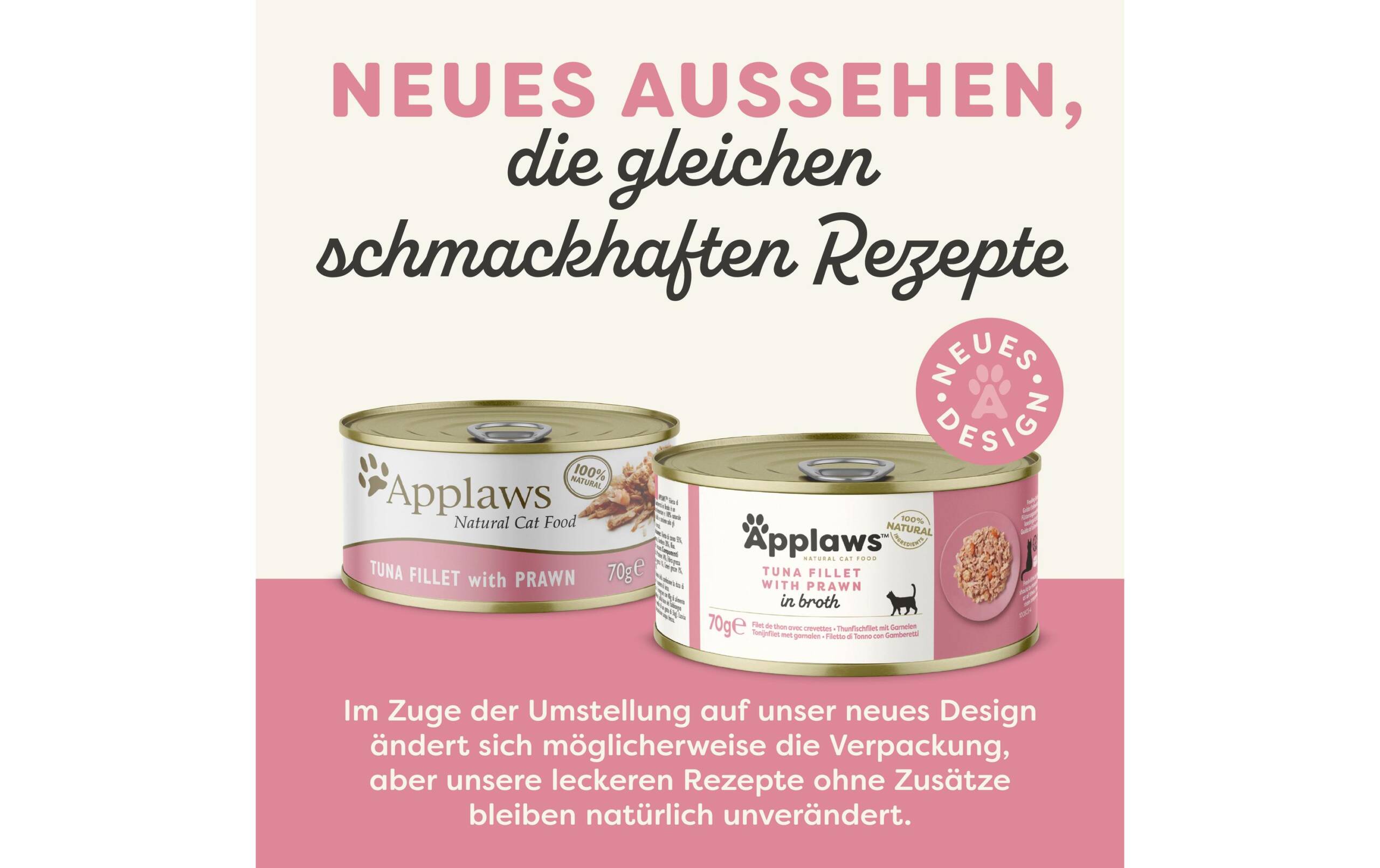 Applaws Dose Thunfischfilet & Garnelen Kit 24x70g – Bild 3