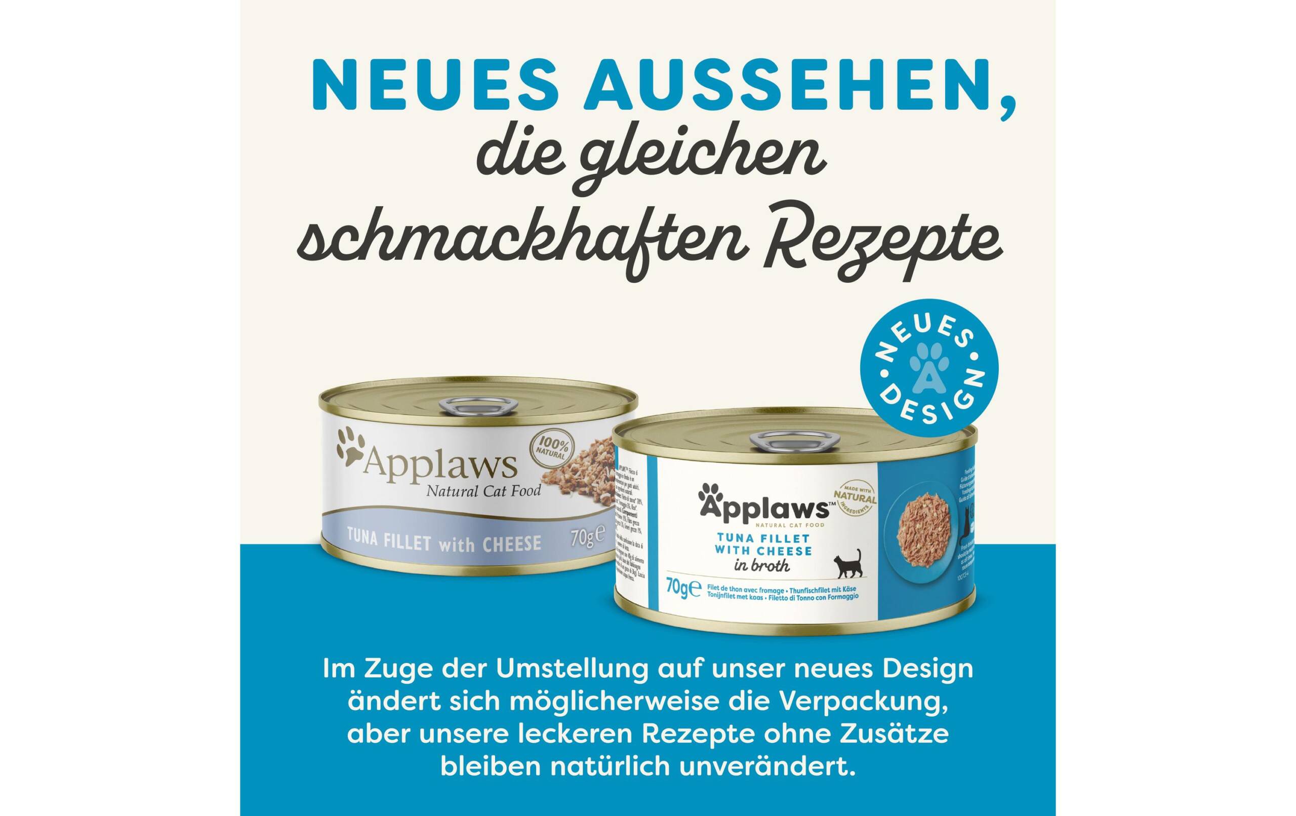 Applaws Dose Thunfischfilet&Käse Brühe Kit 24x156g – Bild 3