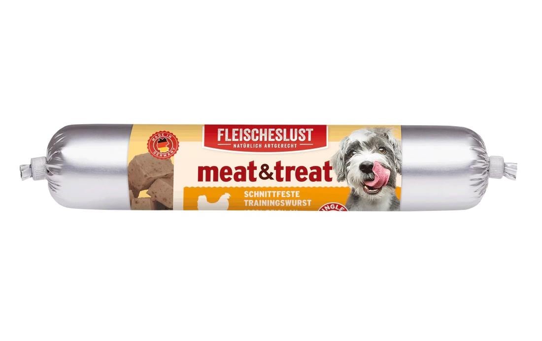 Fleischeslust Meat&Treat Singleshot Geflügel, 80g – Bild 2