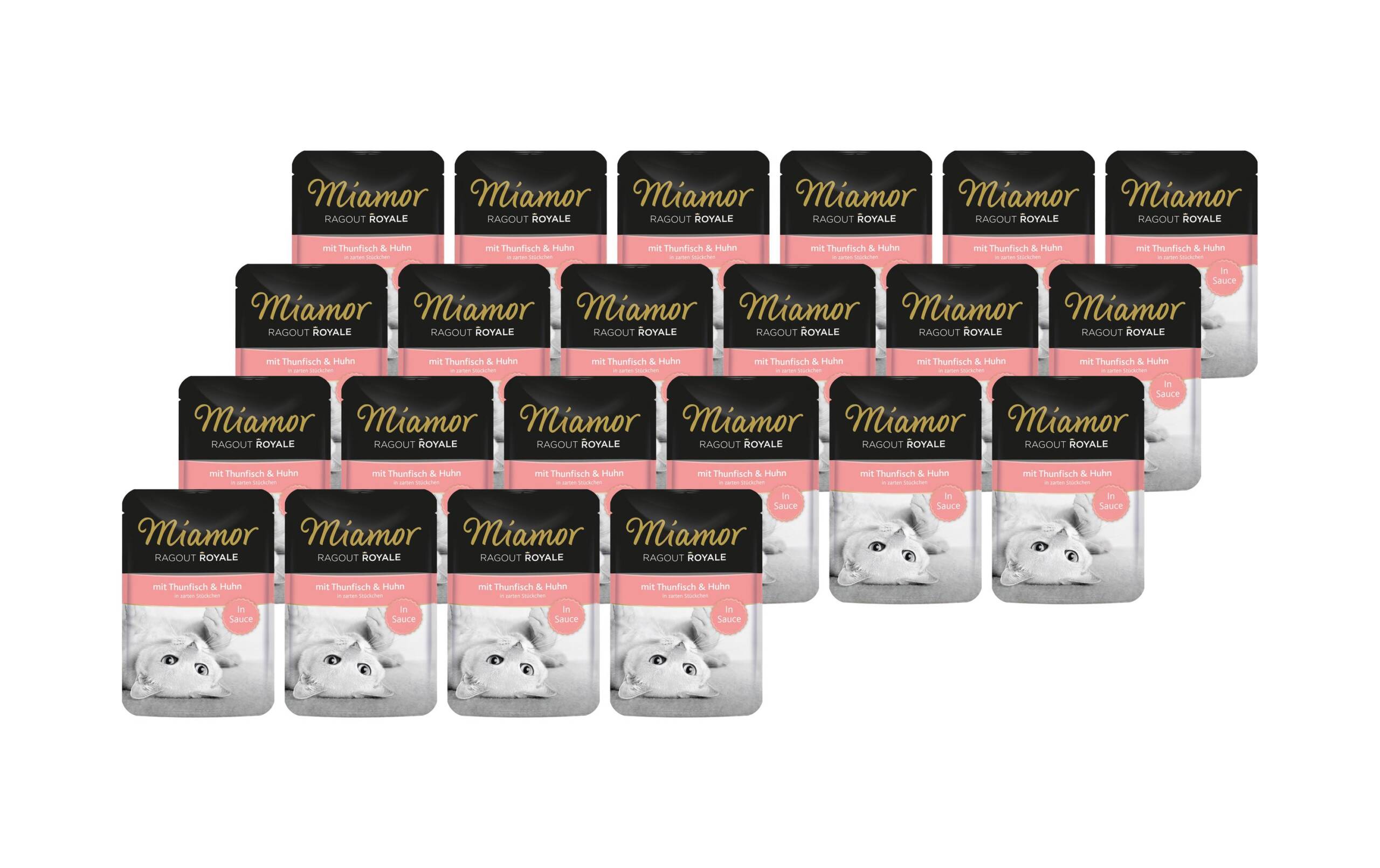 Miamor Ragout Royale Thunfisch Huhn Sauce 22x100g