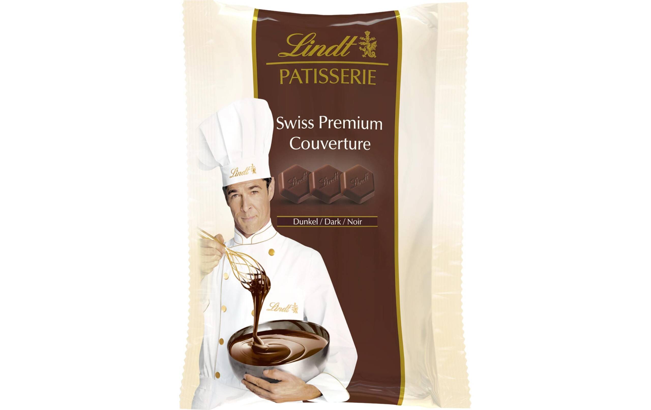 Lindt PATISSERIE Swiss Premium Couverture Dunkel 500g