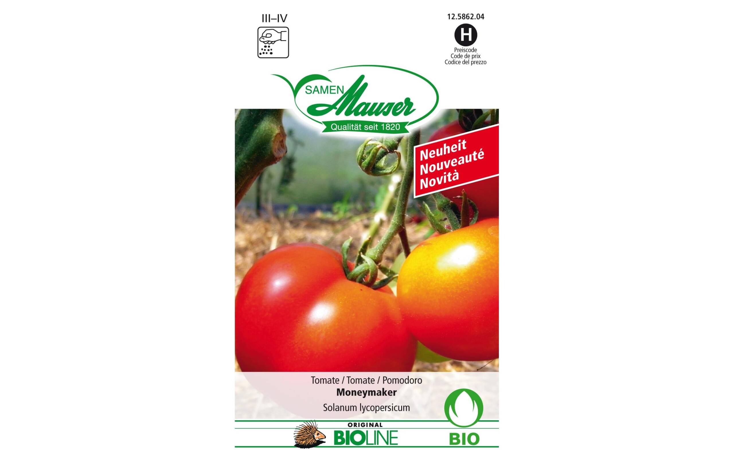 Tomate Moneymaker Bio Knospe