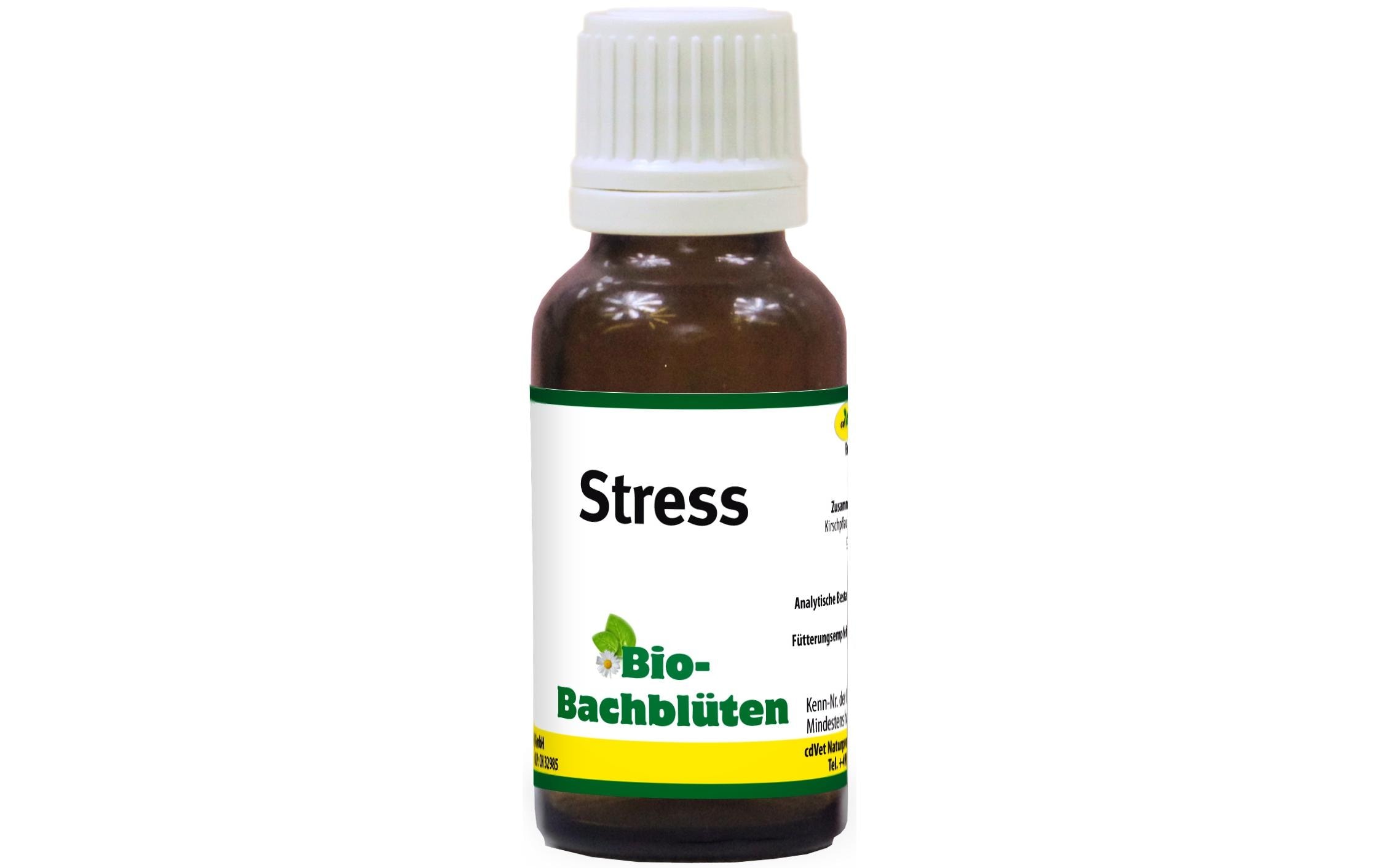 cdVet Bio-Bachblüten Stress 20ml für Hunde & Katzen