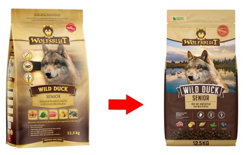 Wolfsblut, Trockenfutter Dog Wild Duck Seni Ente & Kartoffel, 12.5kg – Bild 3