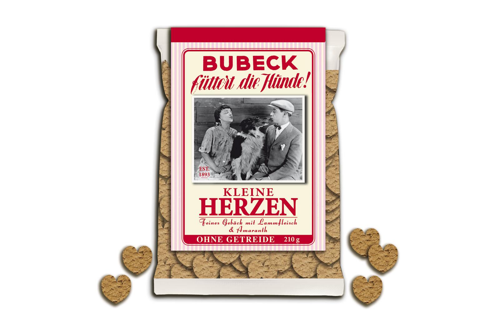 Bubeck Snack Kl. Herzen getreidefrei, 210g – Bild 2