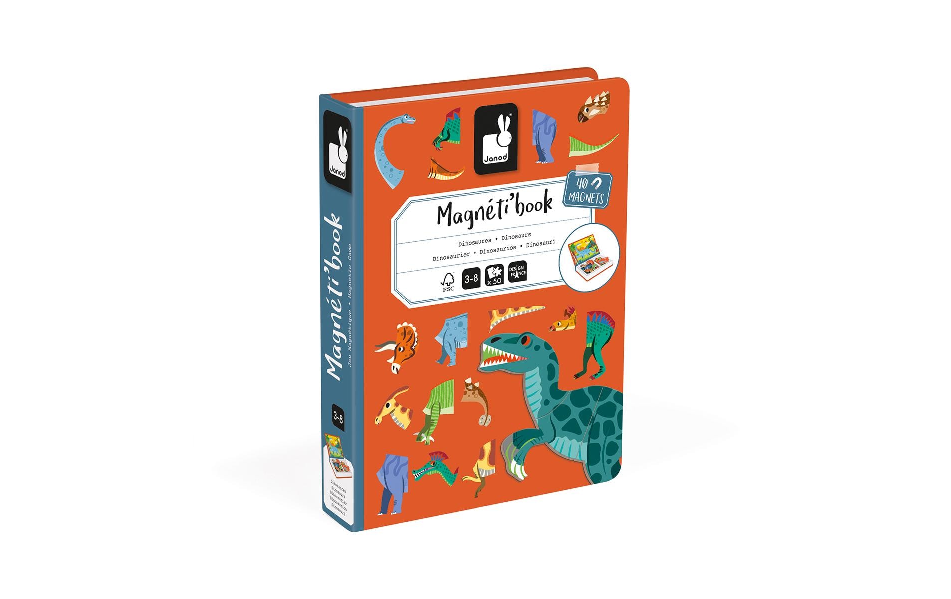 Magnetbuch Dinosaurier Alter ab: 3 Jahren