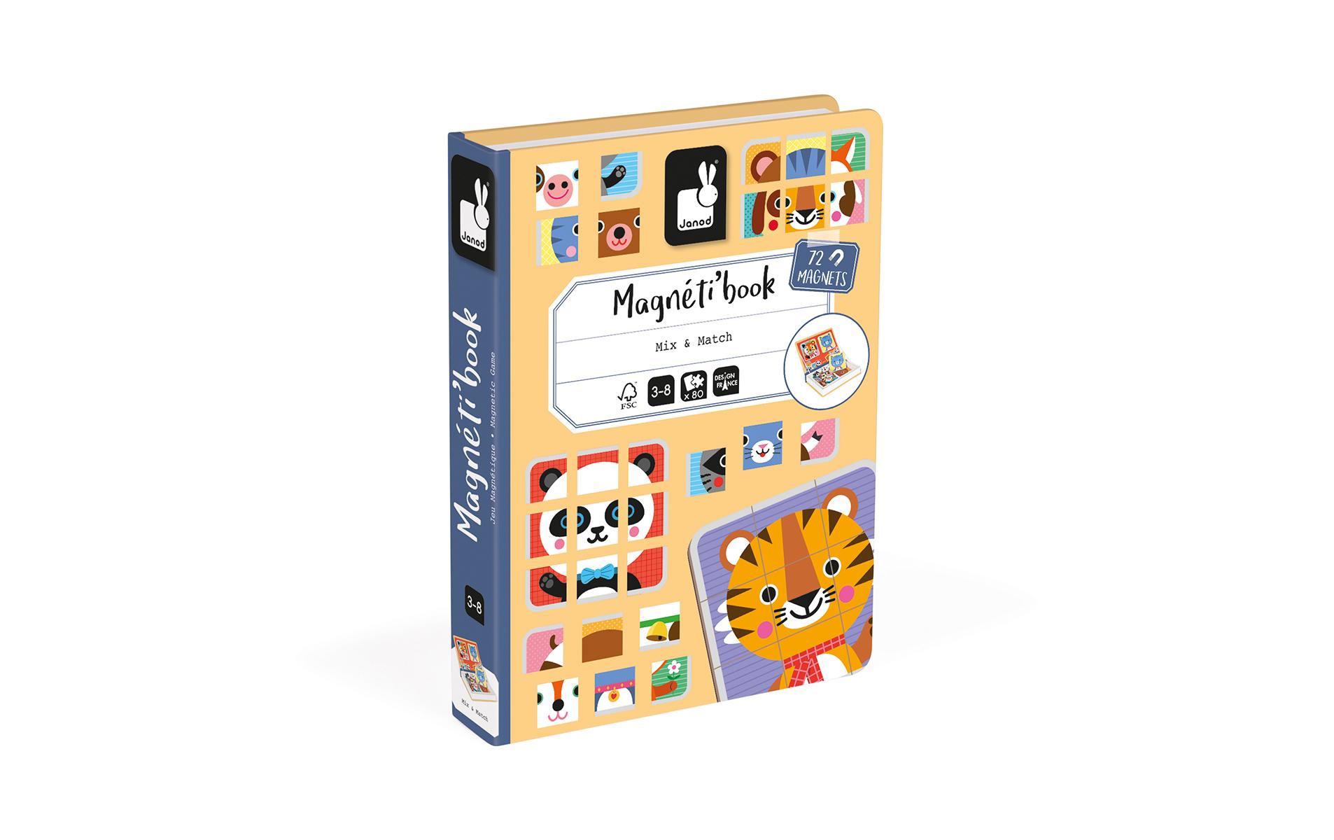 Magnetbuch Mix & Match Alter ab: 3 Jahren