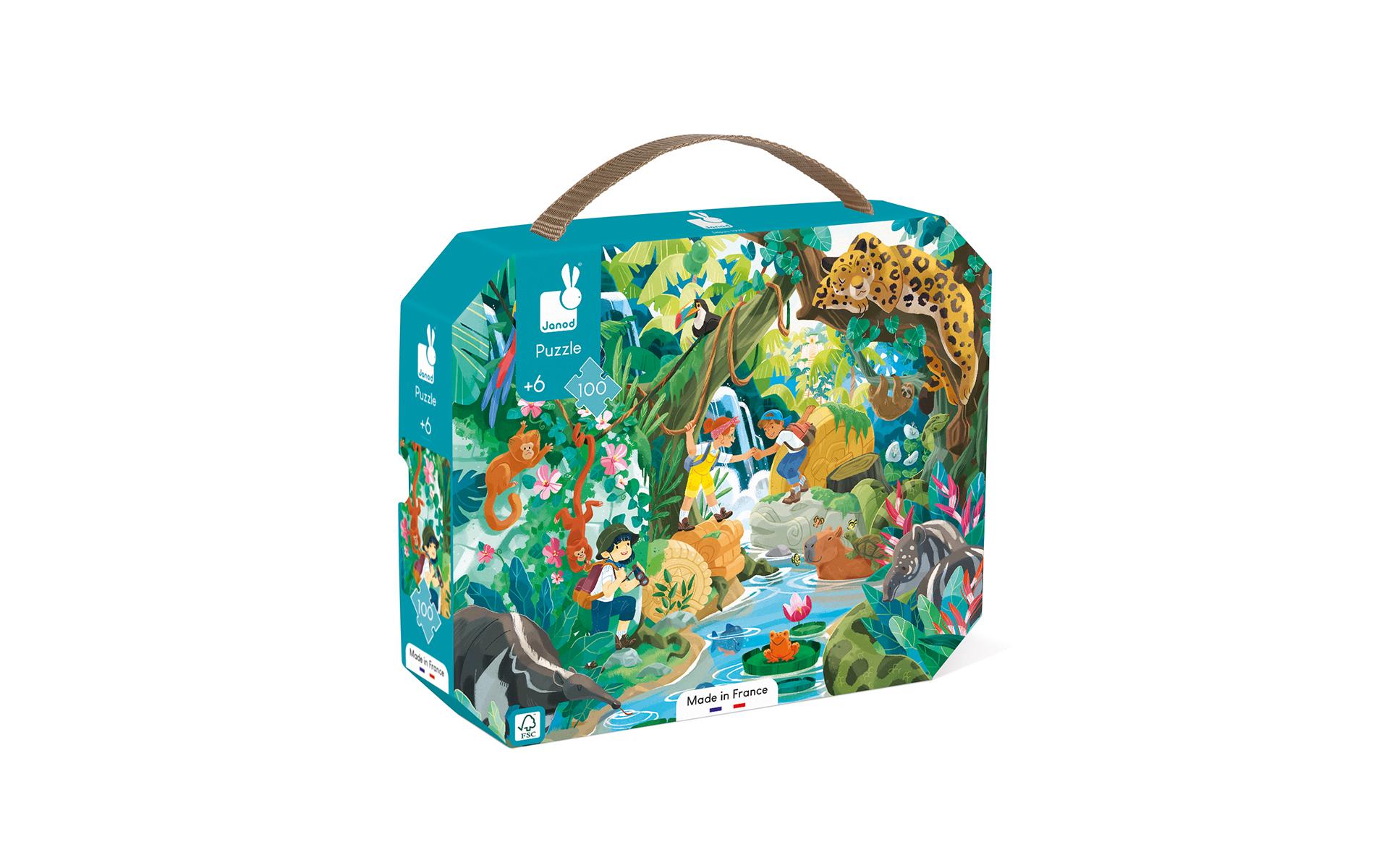 Puzzle Urwald-Abenteuer Inca Alter ab: 6 Jahren