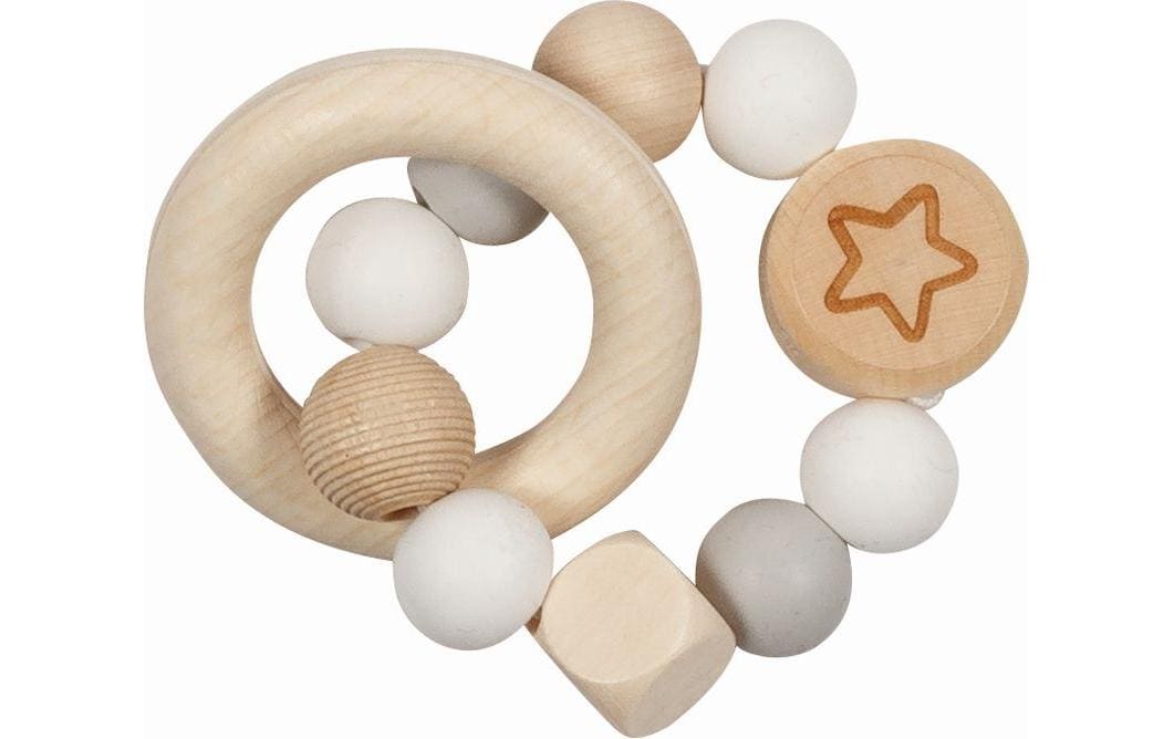 Goki Greifling Elastik Stern Grau