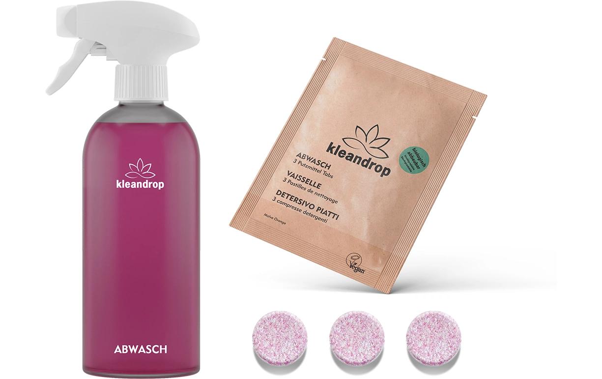 Kleandrop - Starter-Set Abwaschreiniger