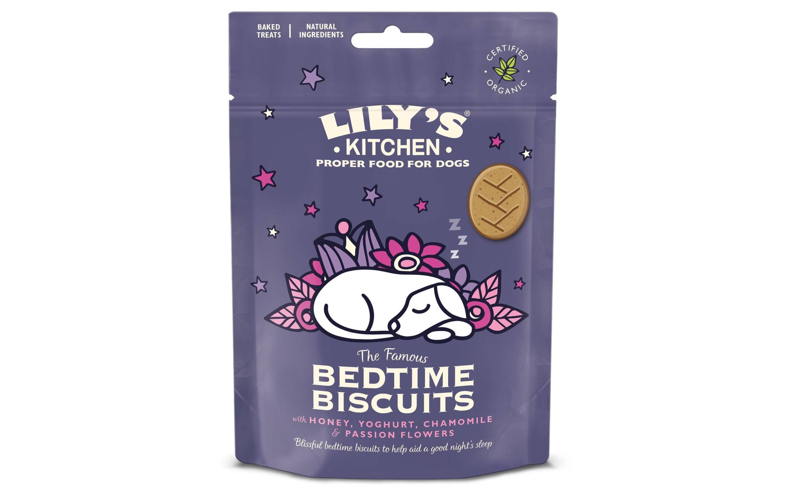 Lilys Kitchen Organic Bedtime Biscuits 80g