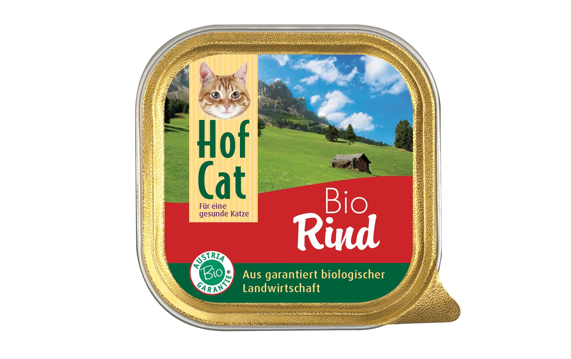 HofCat Nassfutter Rind 16x100g – Bild 3
