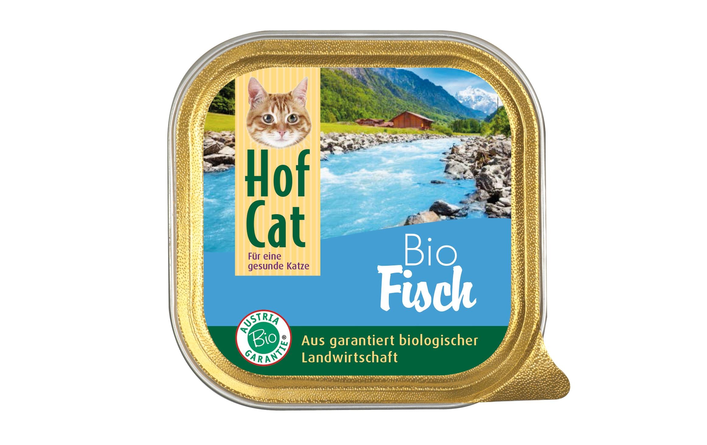 HofCat Nassfutter Fisch 16x100g – Bild 3