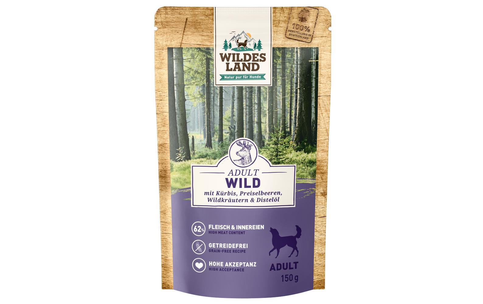 Wildesland Dog Adult Wild & Kürbis 150g