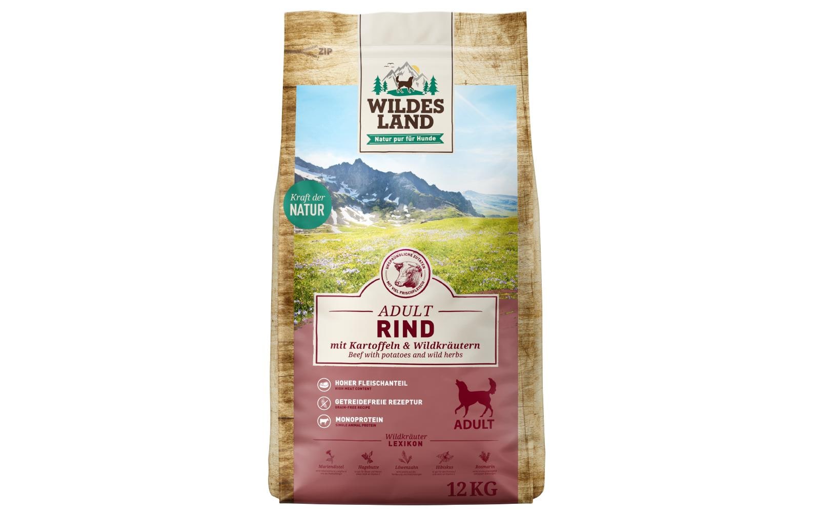 Wildesland Dog Adult Rind & Kartoffel 12kg