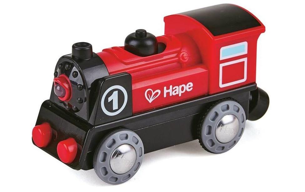 Hape Lokomotive mit Batterieantrieb Alter ab: 3