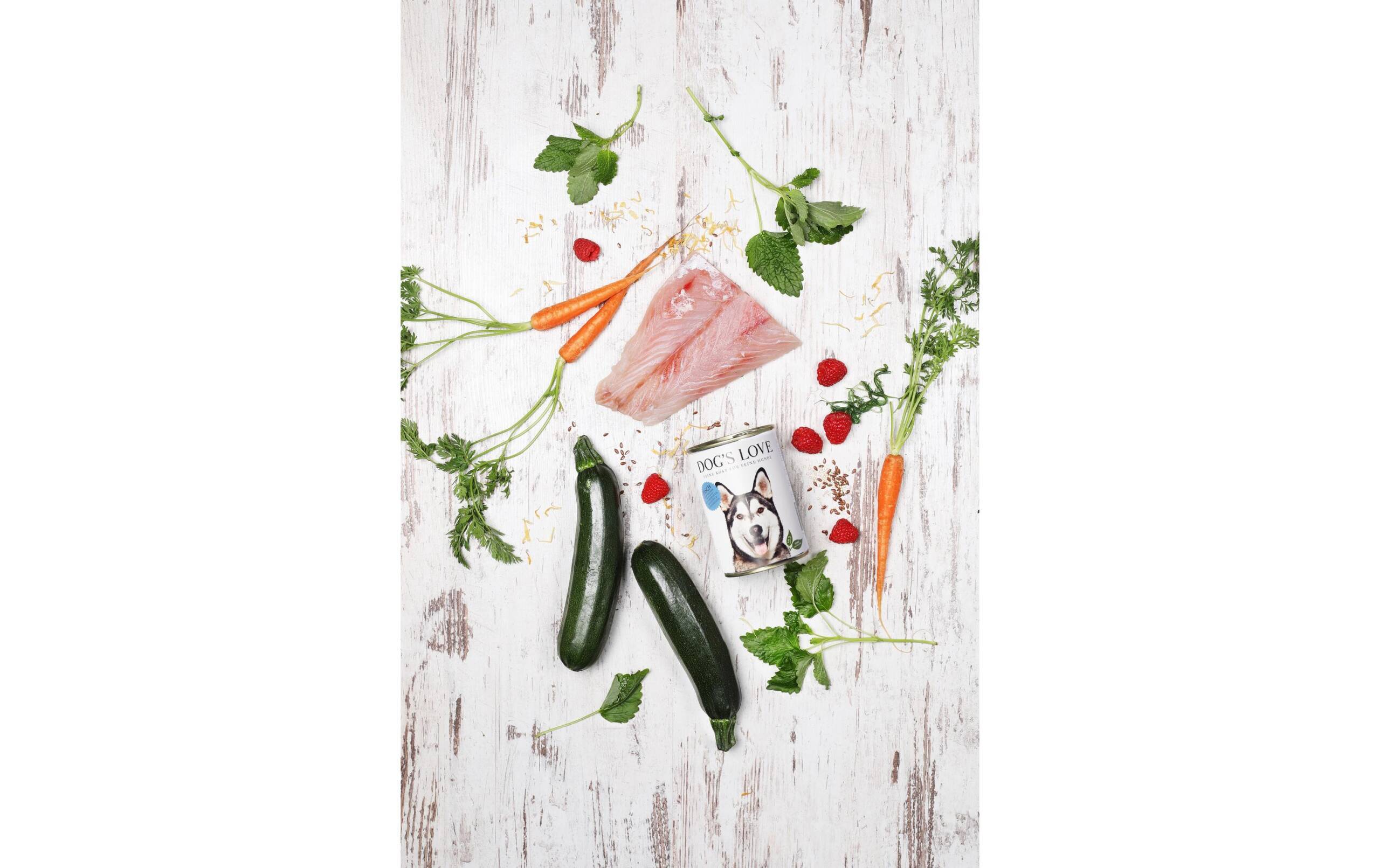 Dogs Love Nassfutter Adult Classic Fisch 400g – Bild 3