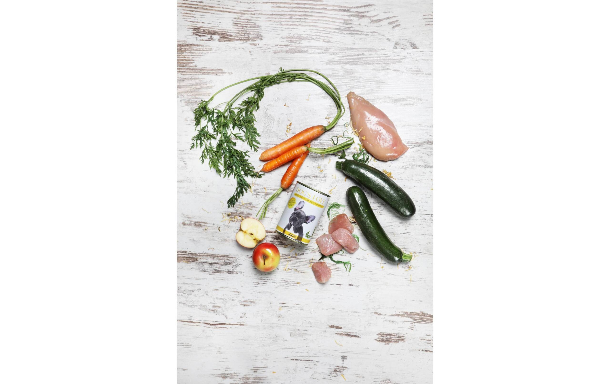 Dogs Love Nassfutter Junior Geflügel Kit 6x200g – Bild 4