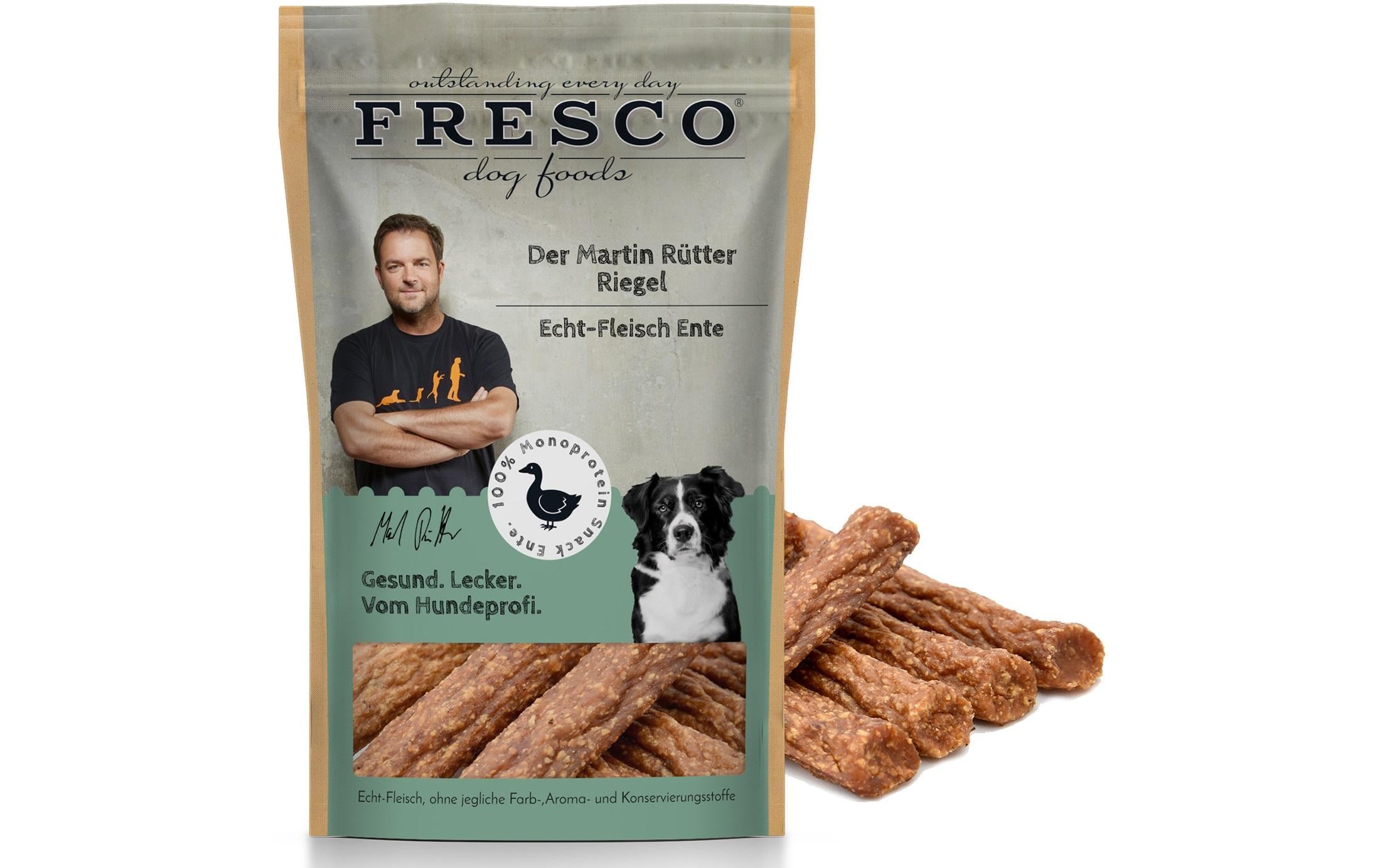 Fresco Martin Rütter Riegel Ente 100g, 5-6 Stk.