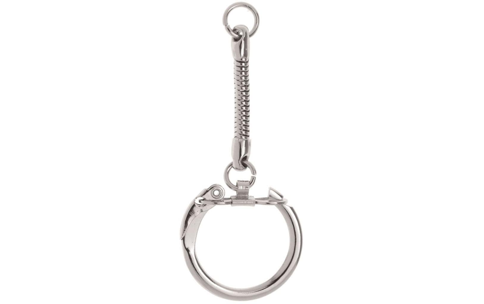 Glorex Schlüsselanhänger Ring 25 mm, 3 Stück