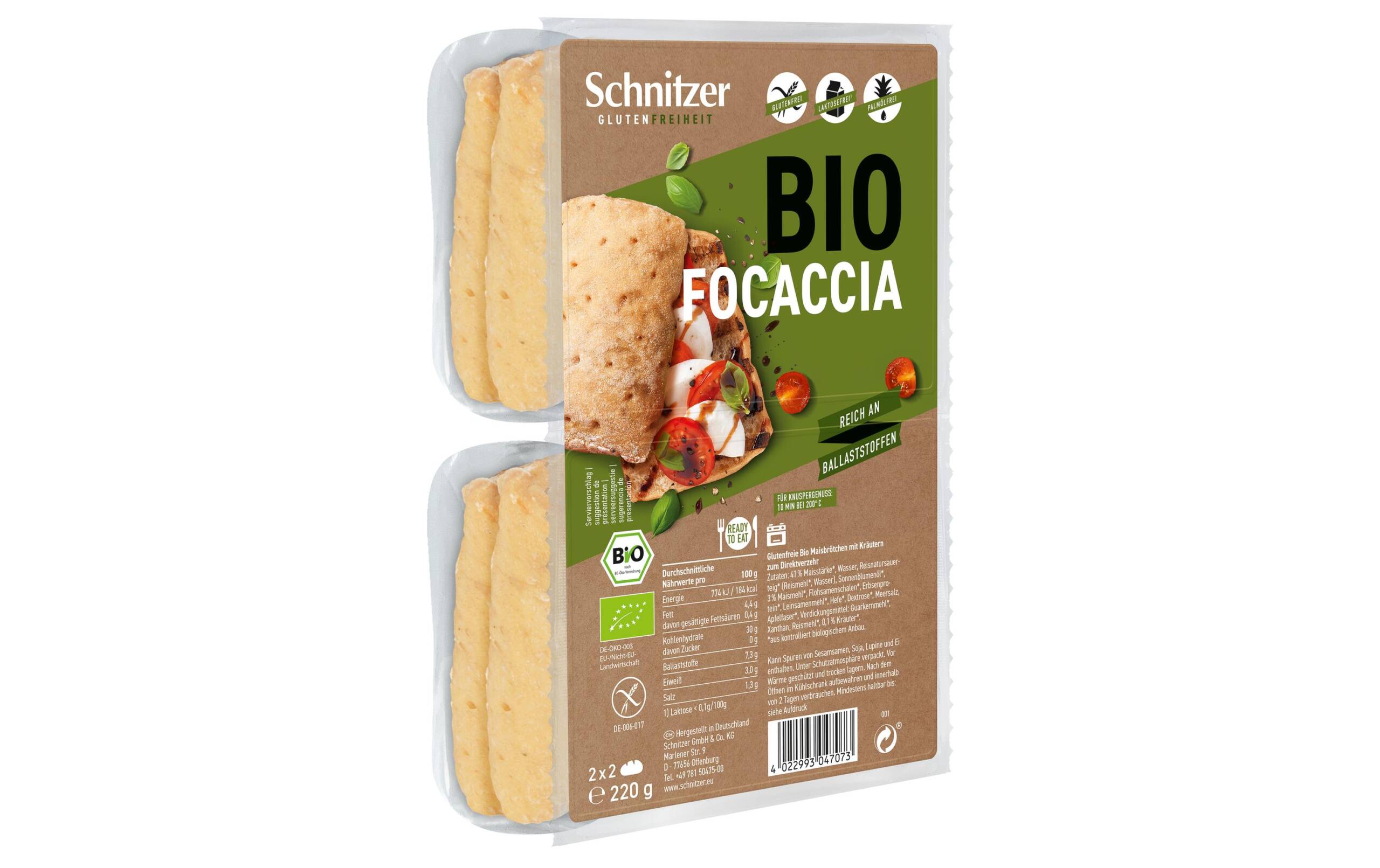 Bio Focaccia 220g