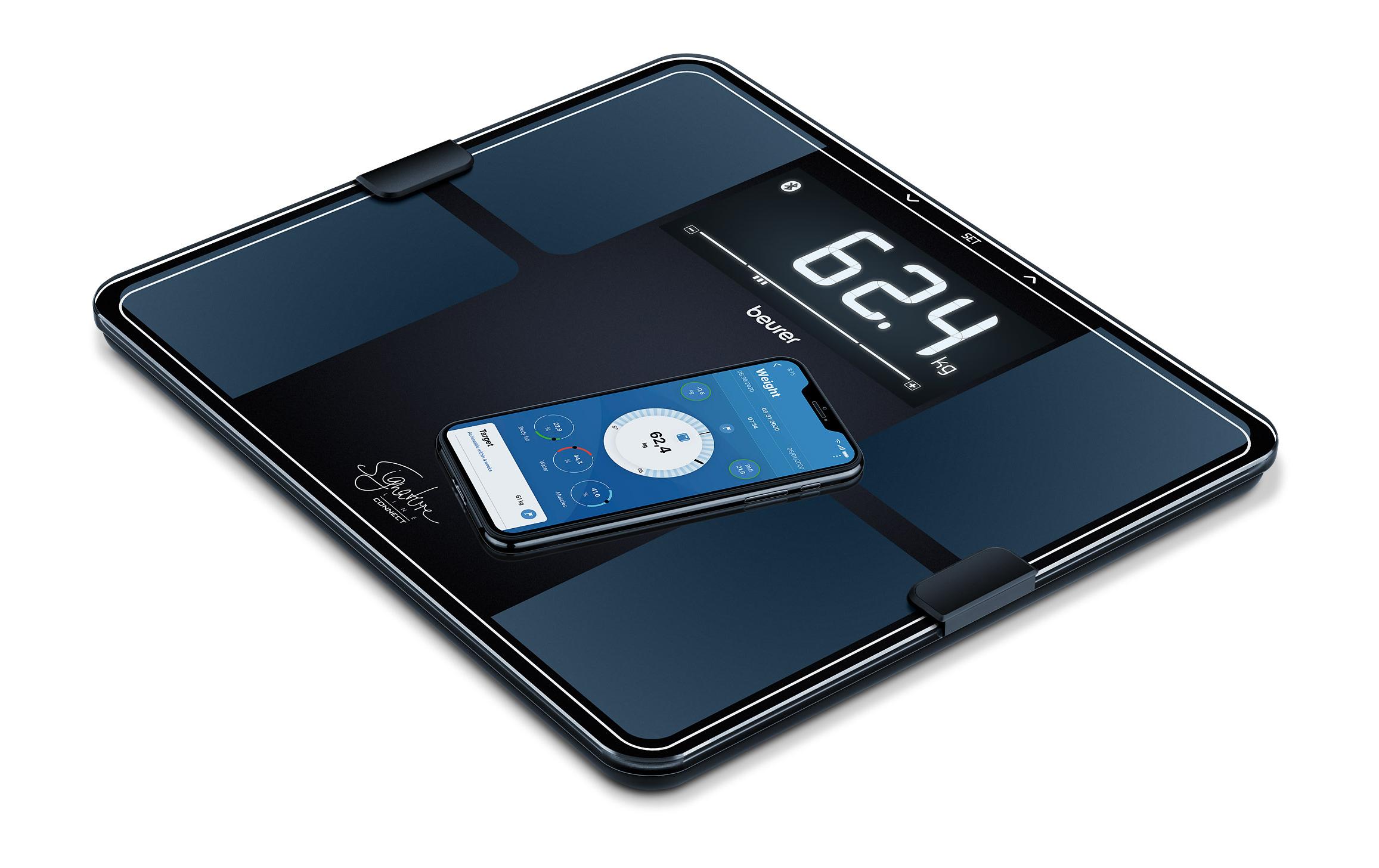 Beurer Analysenwaage BF915 Sinature Line beleuchtetes XL-Display – Bild 4