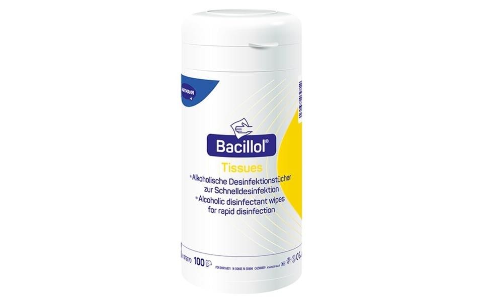 Bacillol Tissues Desinfektionstücher Dose à 100 Tücher