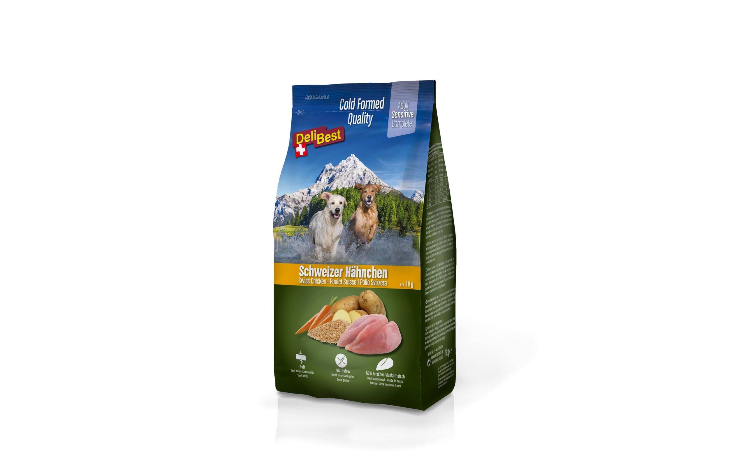 DeliBest Premium Complete Sensitive Dog Huhn, 1kg