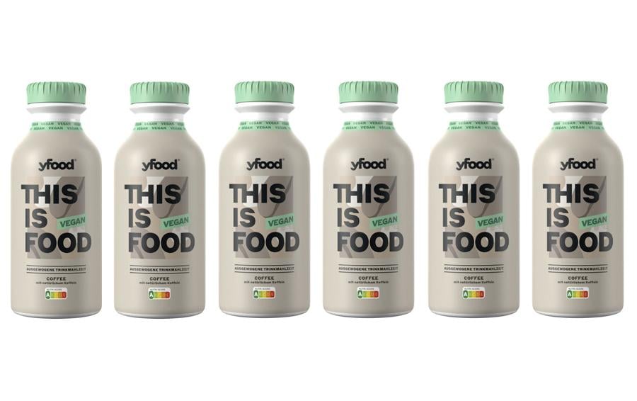 YFood Vegane Trinkmahlzeit Coffee 6 x 500ml