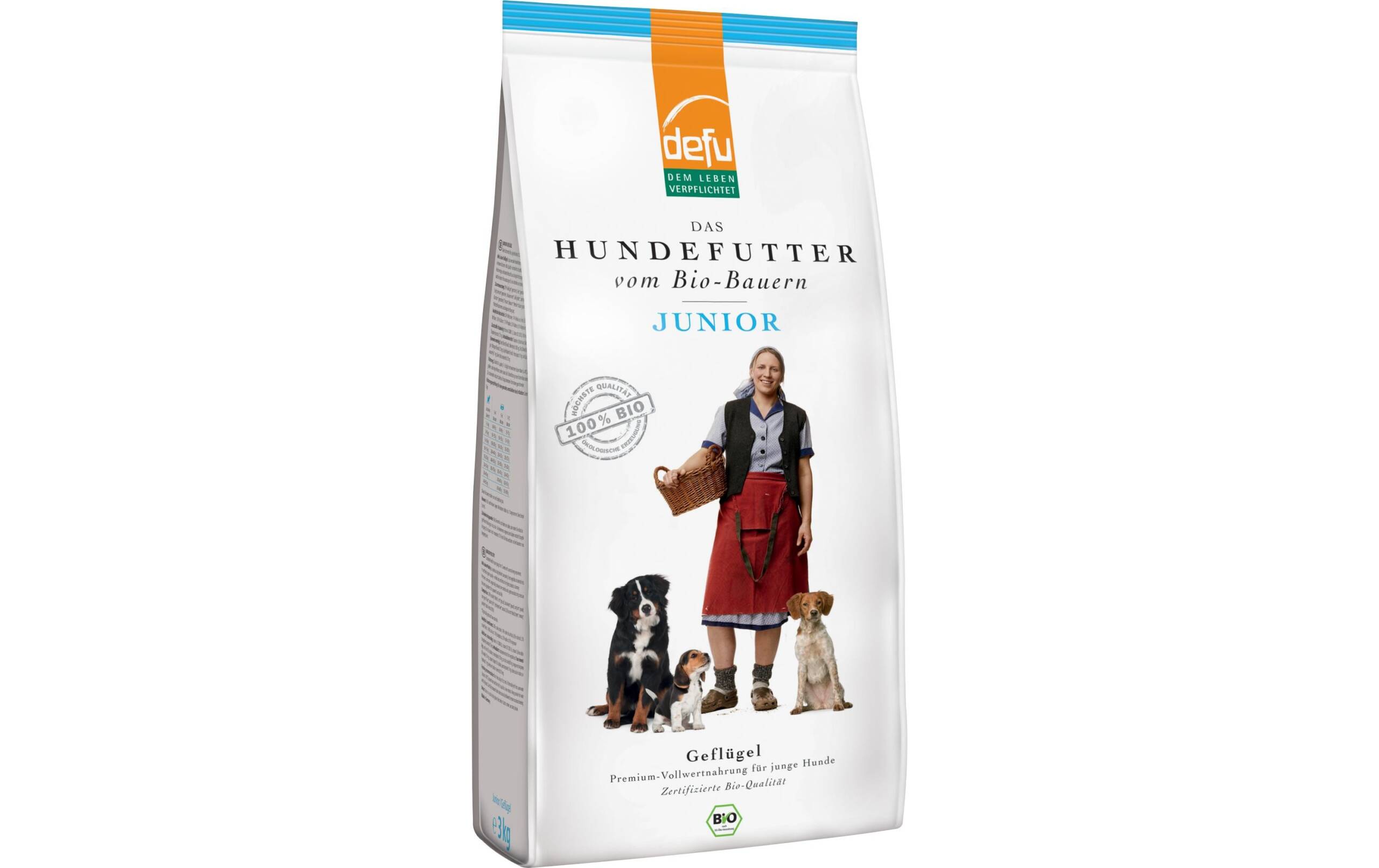 Defu Dog TF Bio Geflügel Premium Junior, 3kg