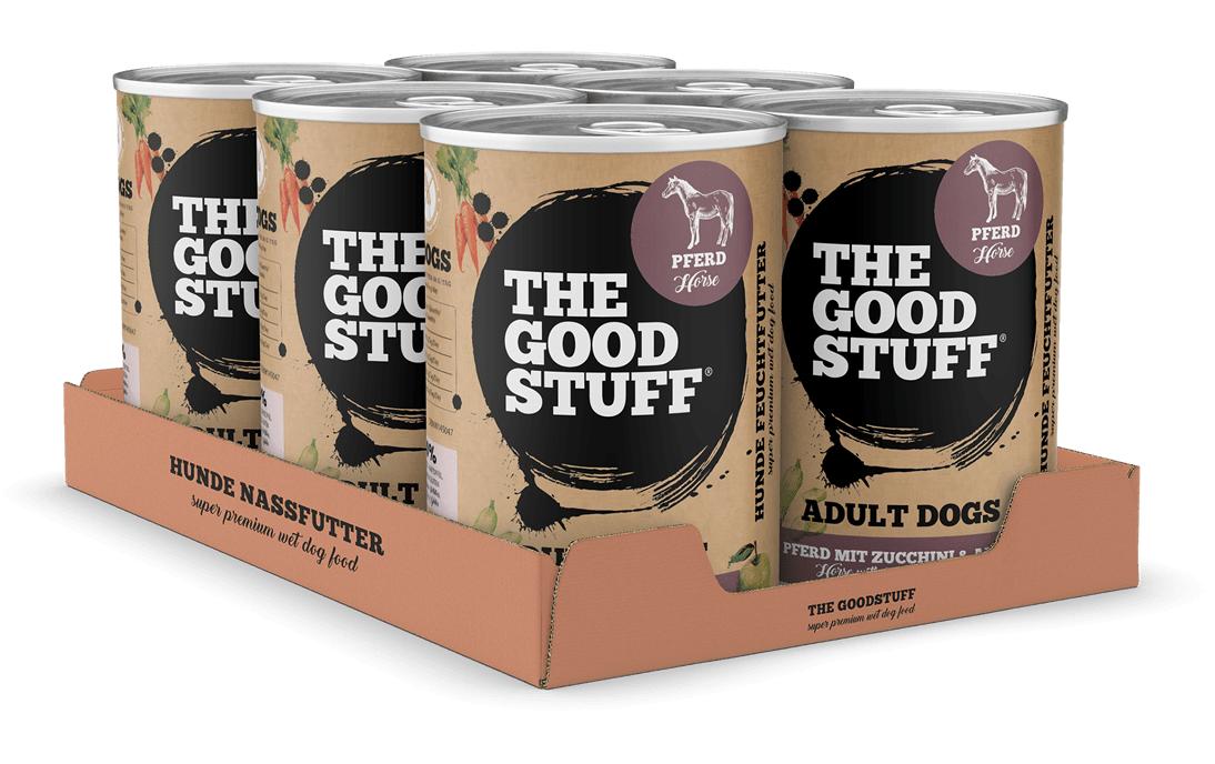 The Goodstuff Pferd & Zucchini Adult Kit 6x800g