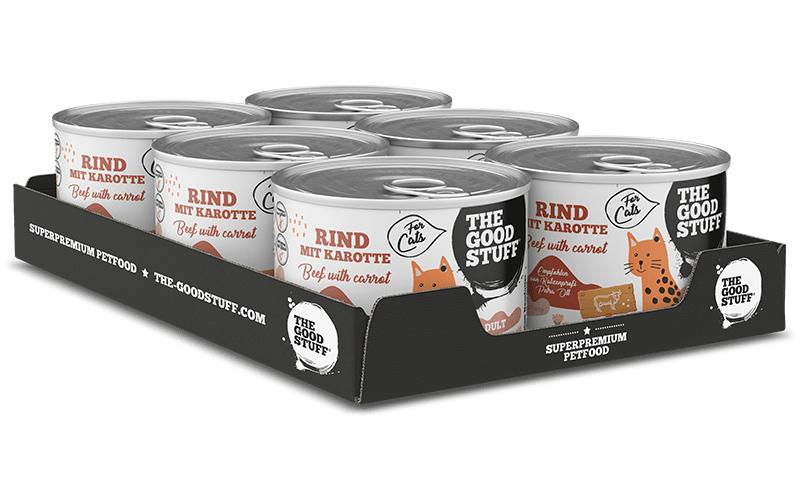 The Goodstuff Rind mit Karotte Adult Kit 6x200g