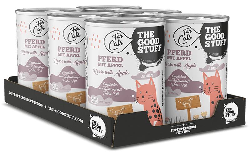The Goodstuff Pferd mit Apfel Adult Kit 6x400g