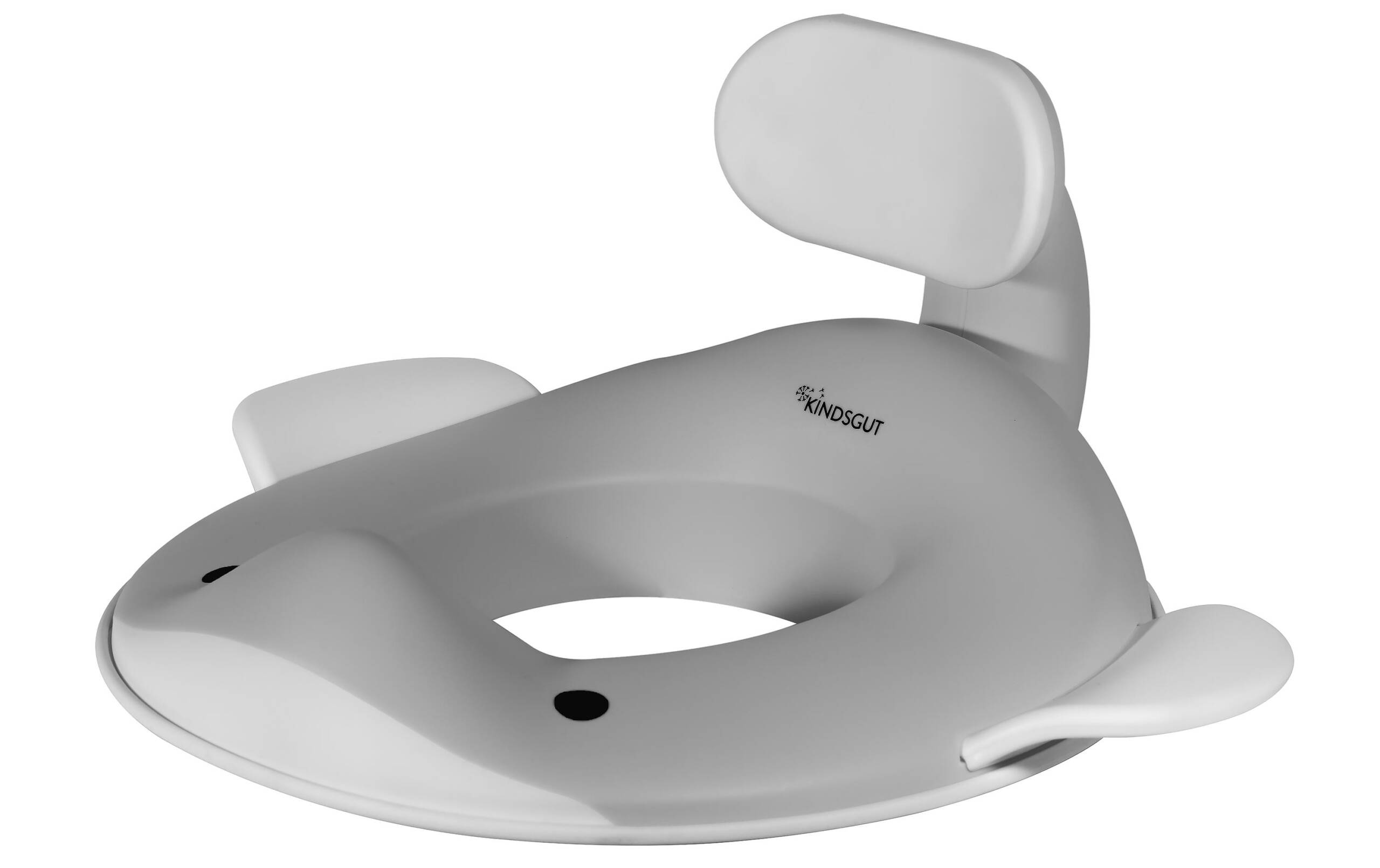 Kindsgut Toilettenaufsatz Wal Dunkelgrau