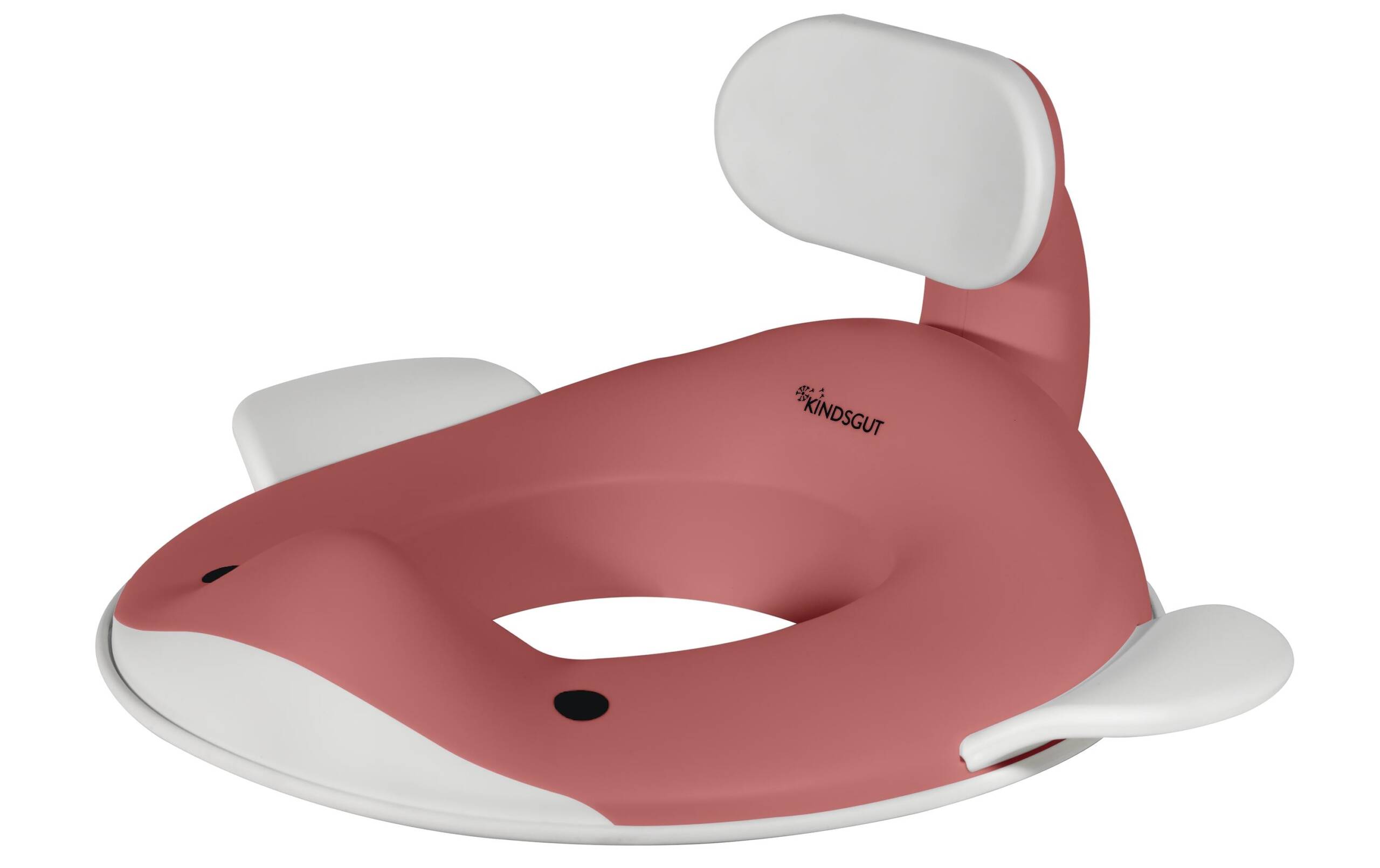 Kindsgut Toilettenaufsatz Wal Altrosa